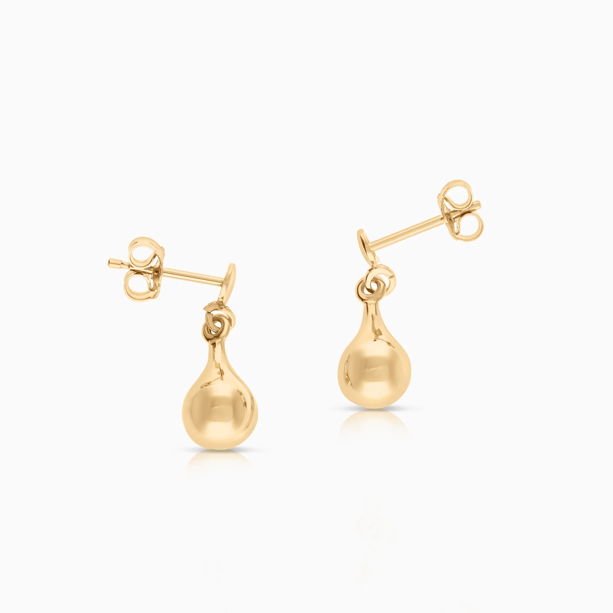 Earrings 1.00g 18K gold - Image 2