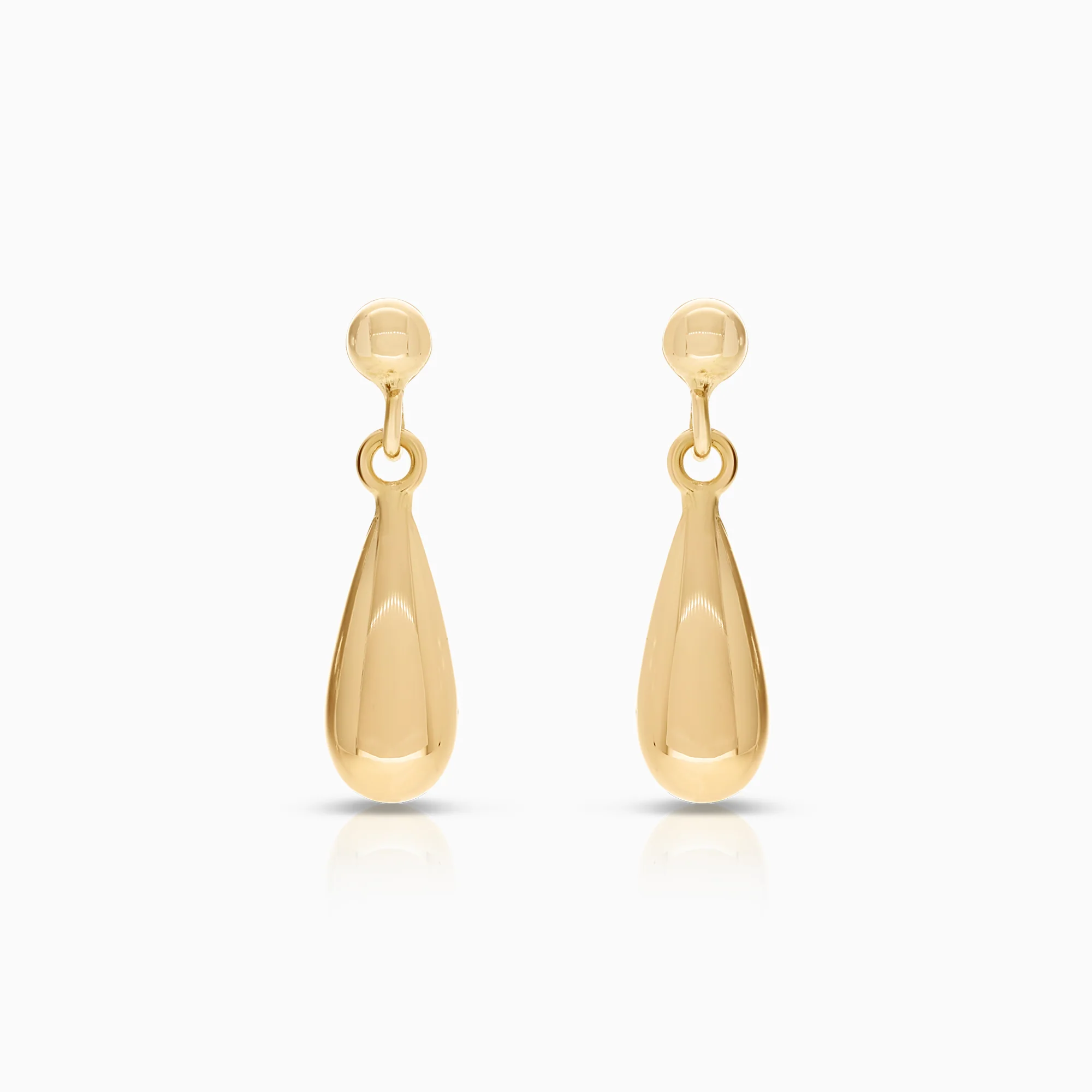 Gold earrings 1.37g 18K gold