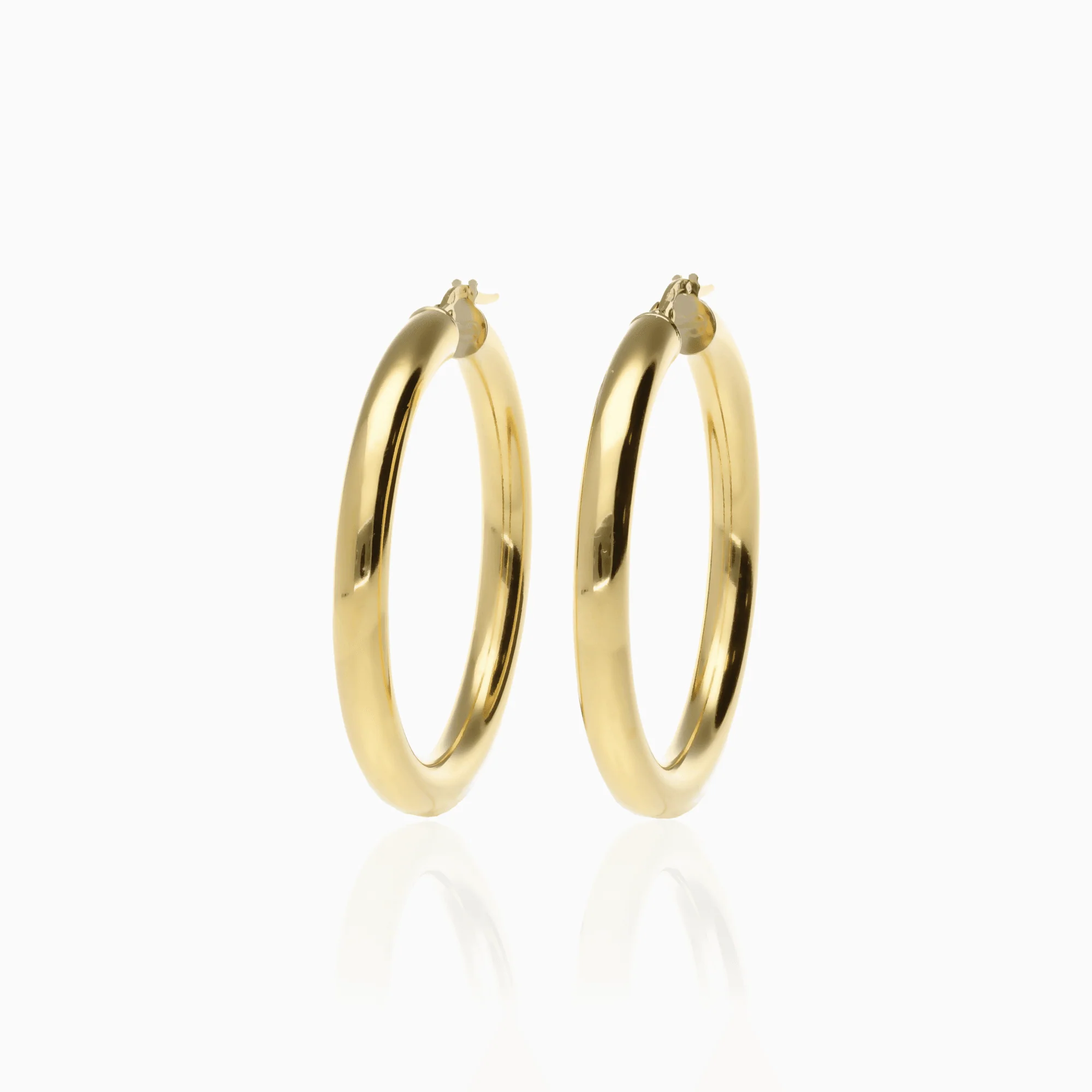 Hoop earrings 4.28g 18K