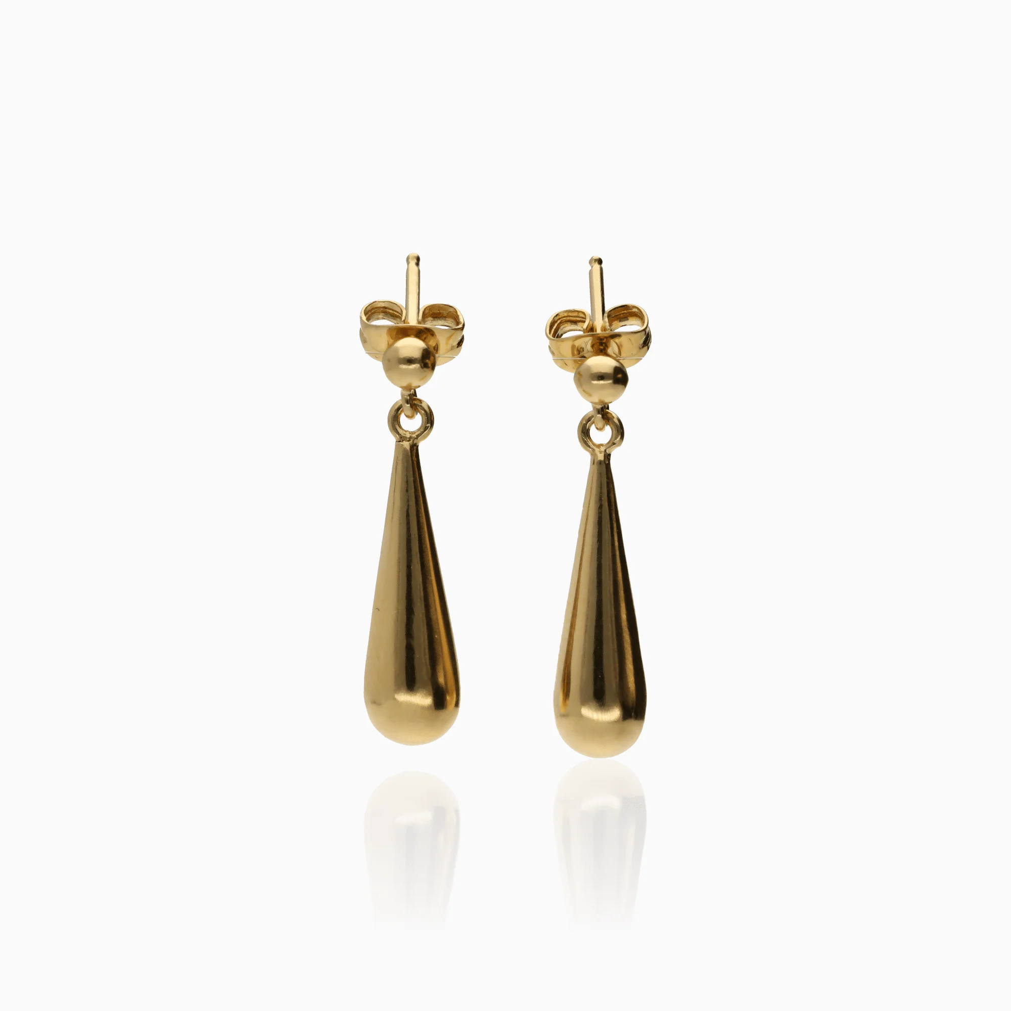 Drop earrings 2.05g 18K gold