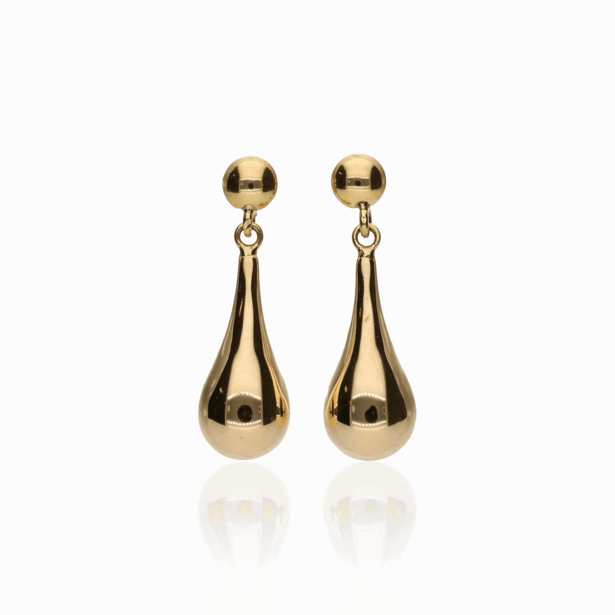 Drop earrings 2.40g 18K gold