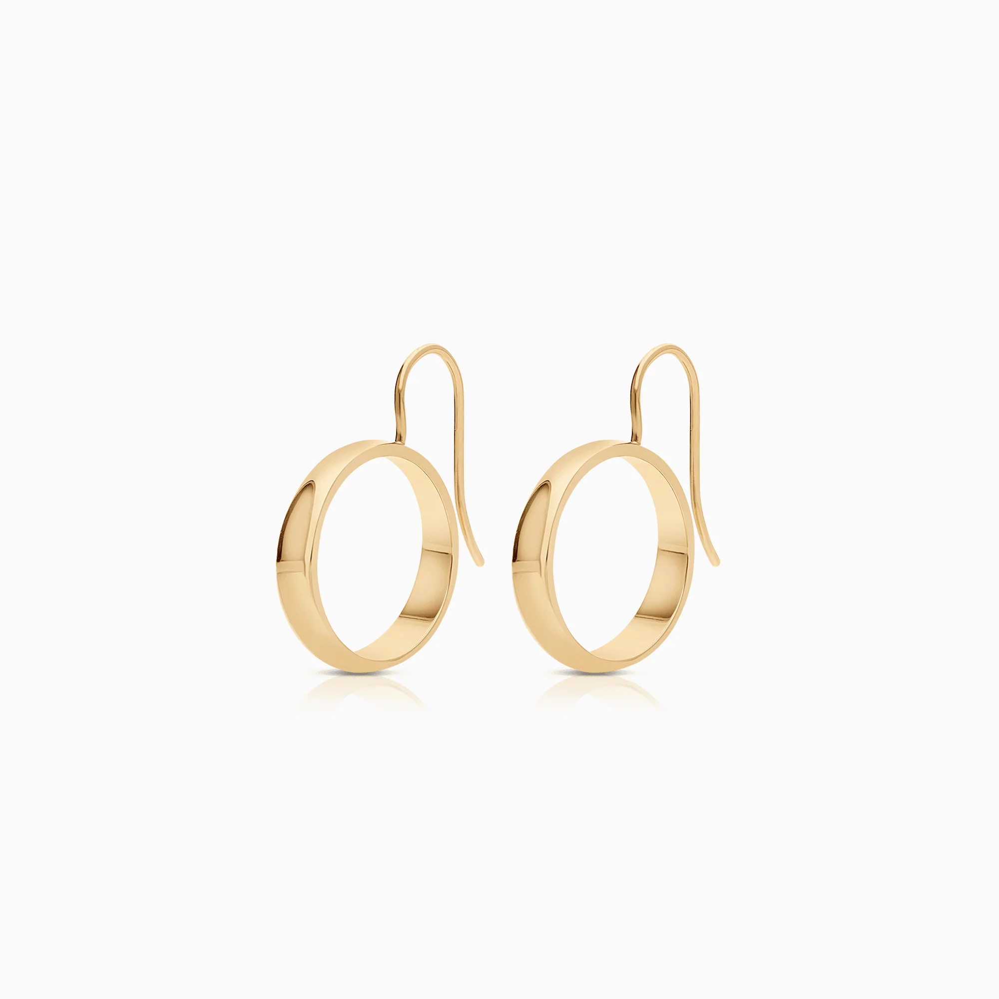 Hoop Earrings 7.52g 18K Gold