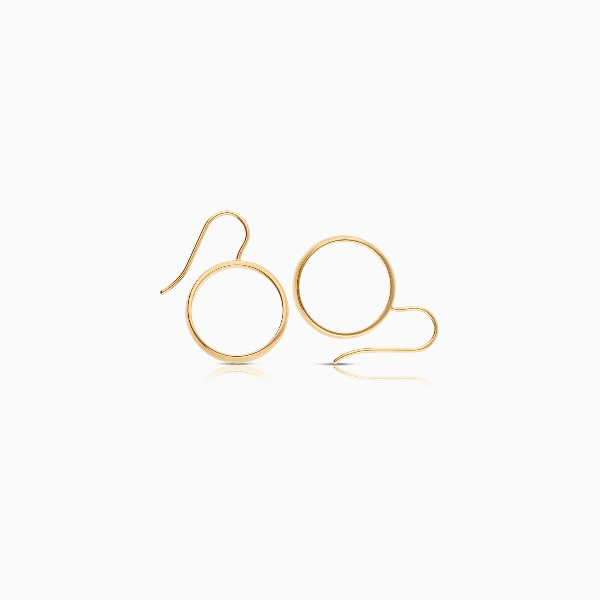 Hoop Earrings 7.52g 18K Gold - Image 2