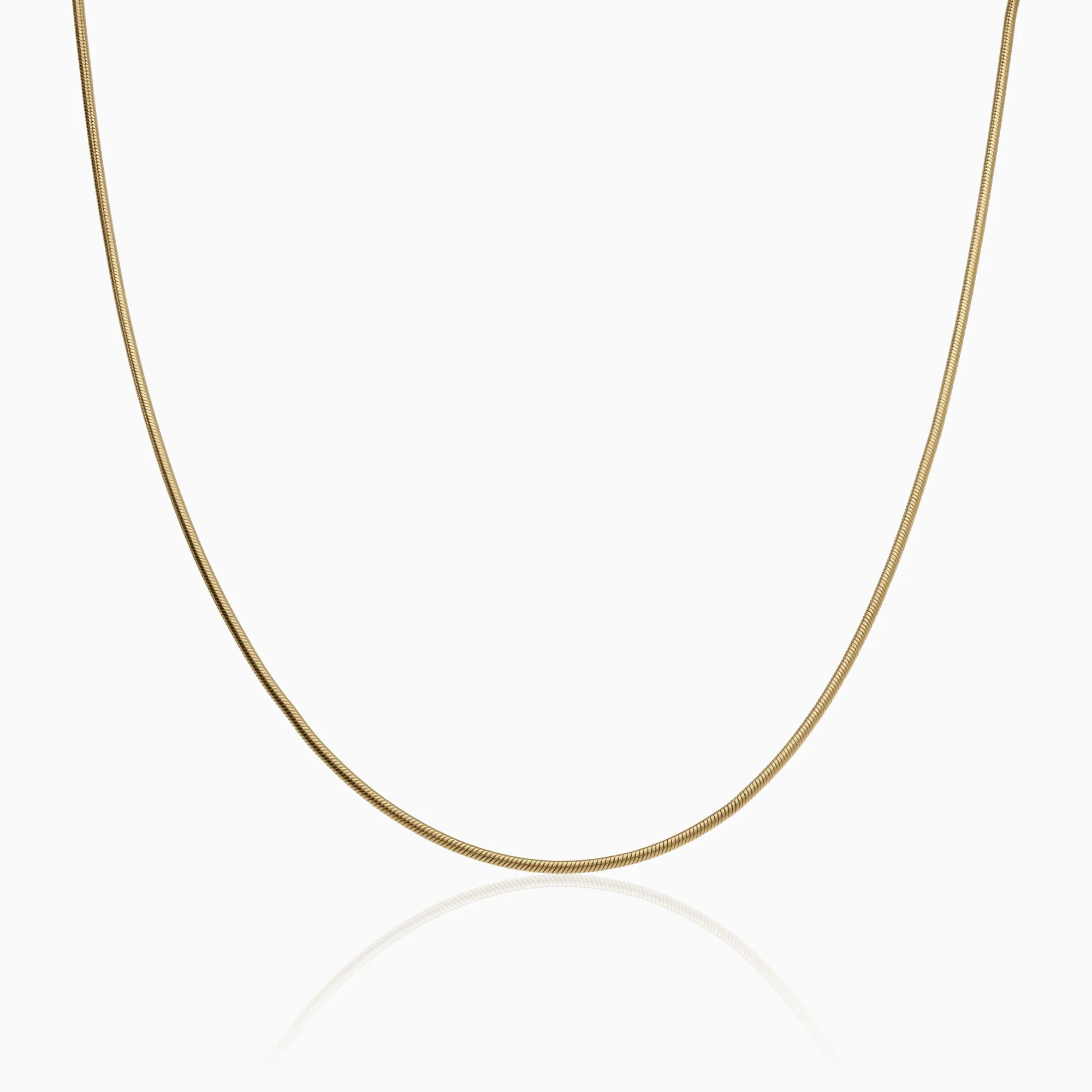 Snake chain 41cm 18K gold