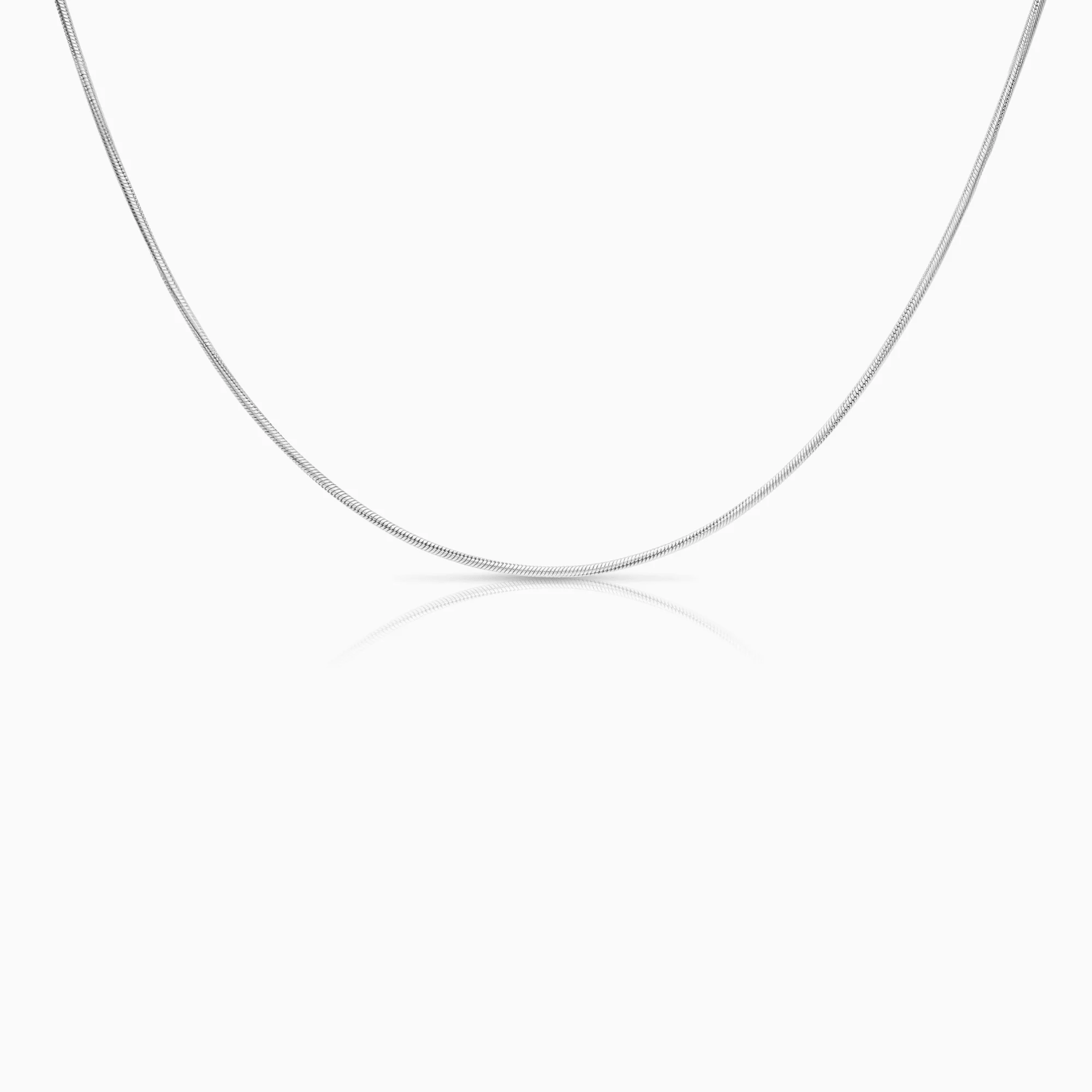 Snake chain 5.56g 18K white gold