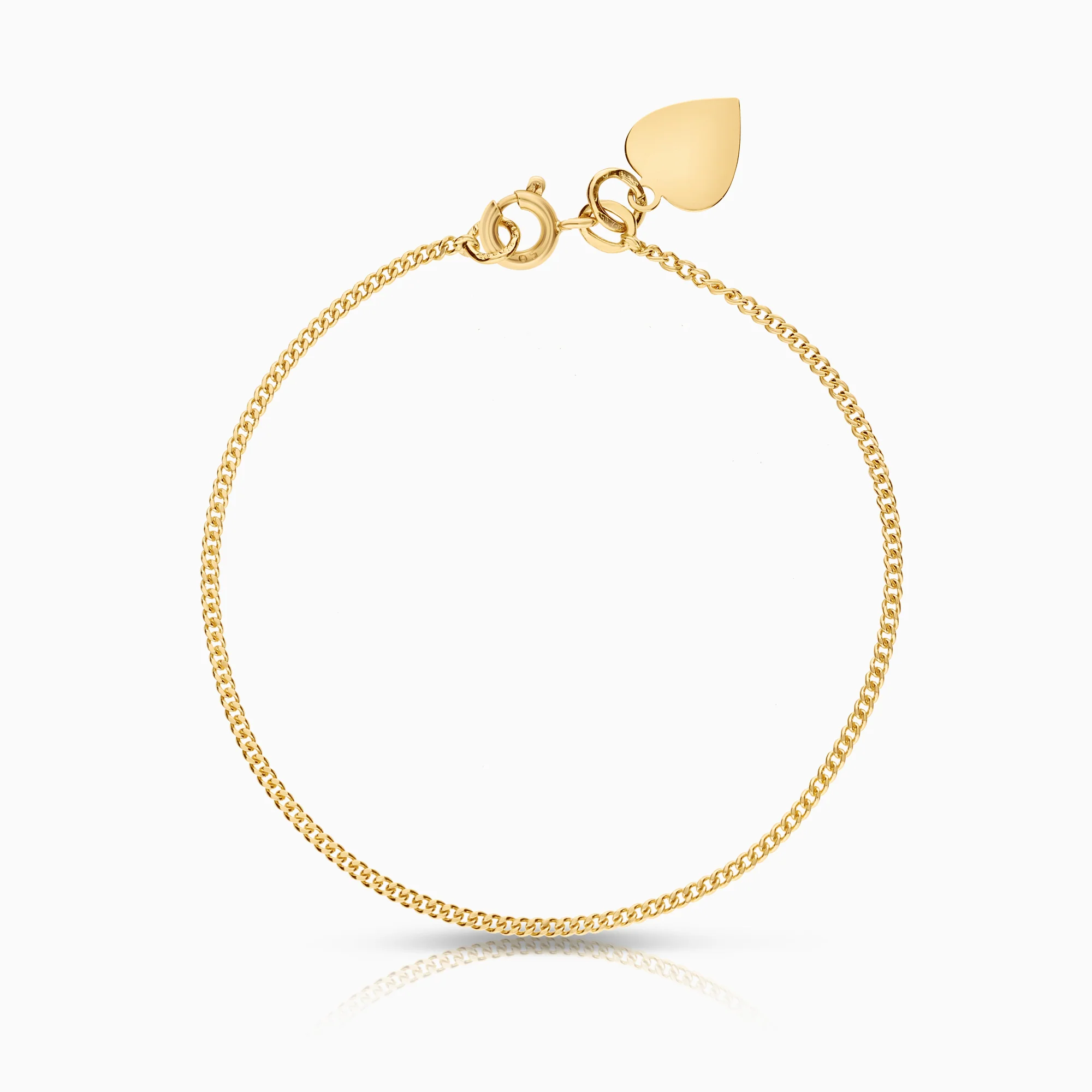 Curb bracelet 1.66g 18K gold