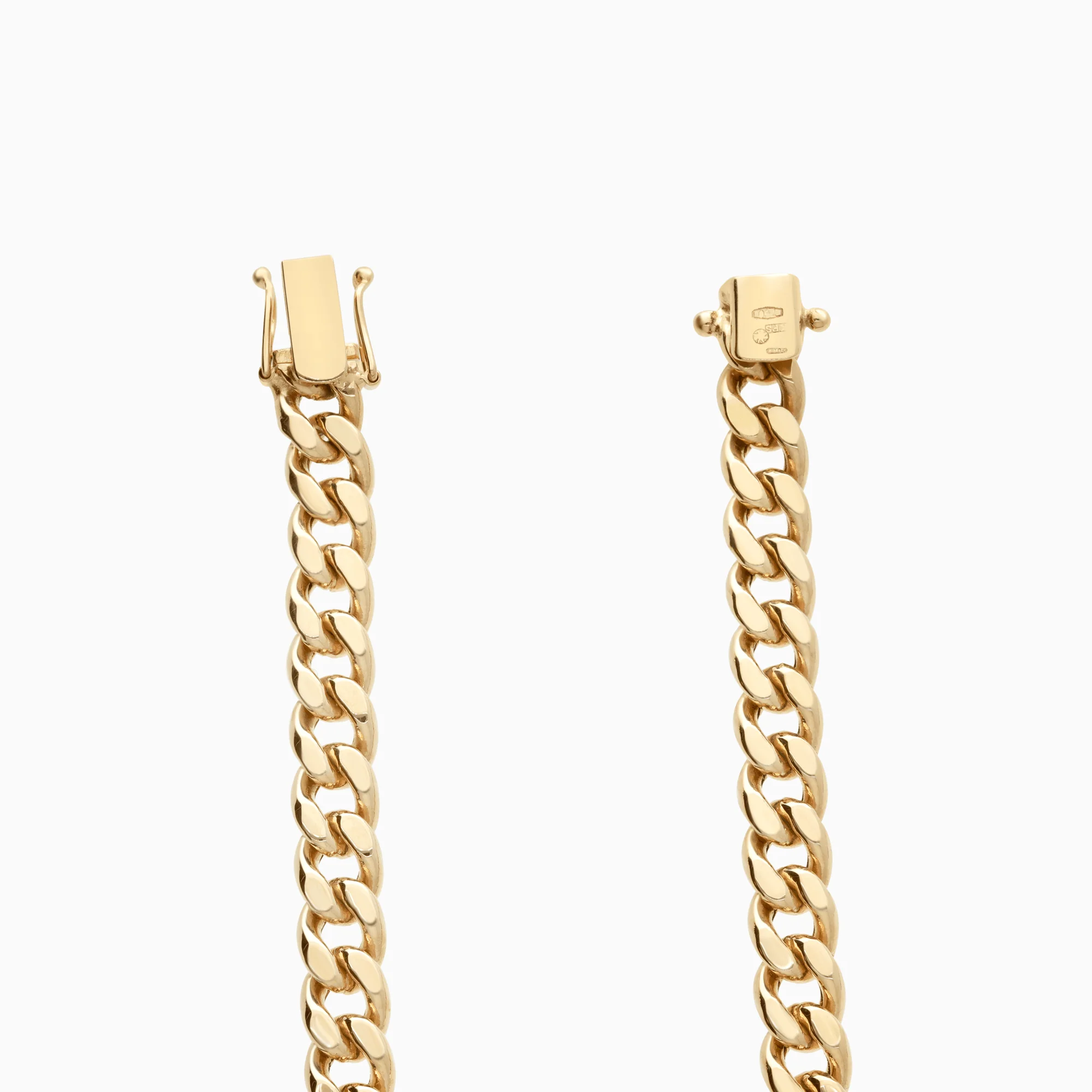 Curb bracelet 17.68g 18K gold - Image 2
