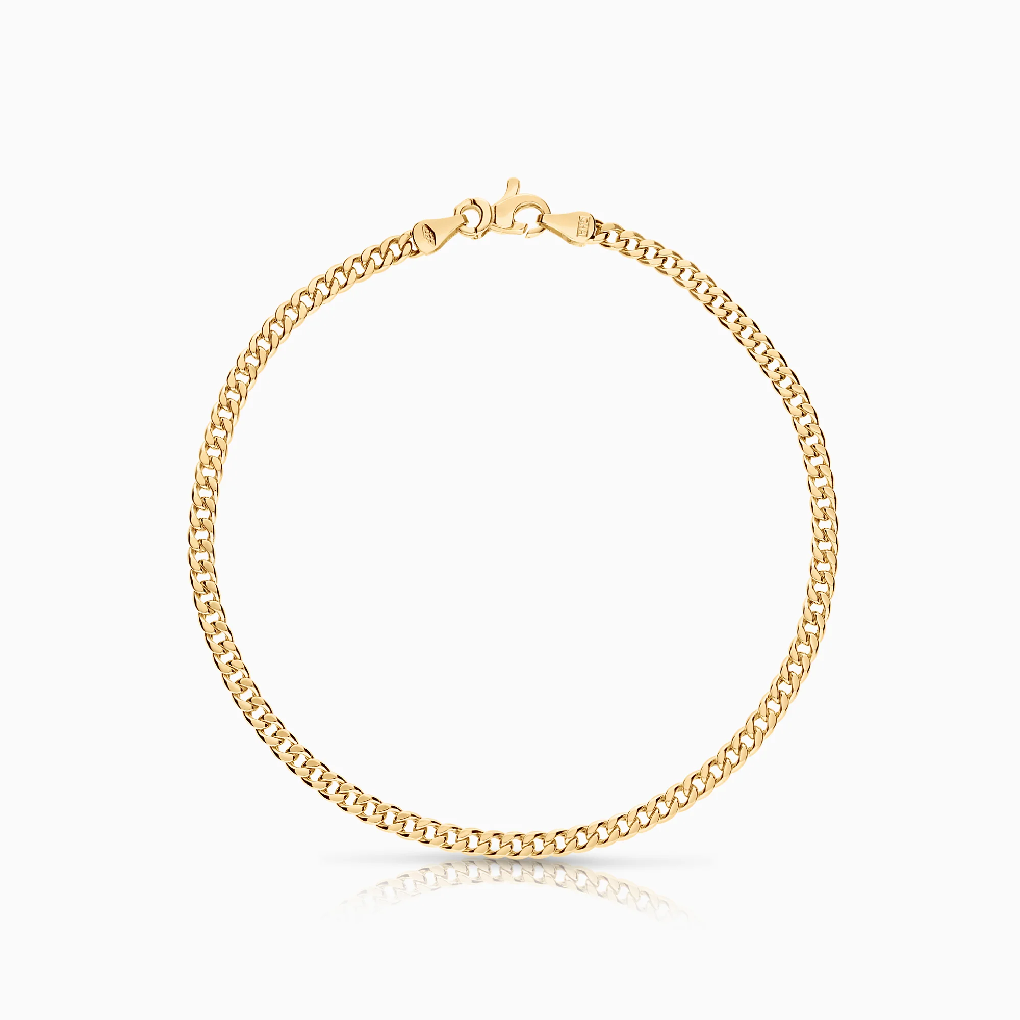 Curb bracelet 2.50g 18K gold