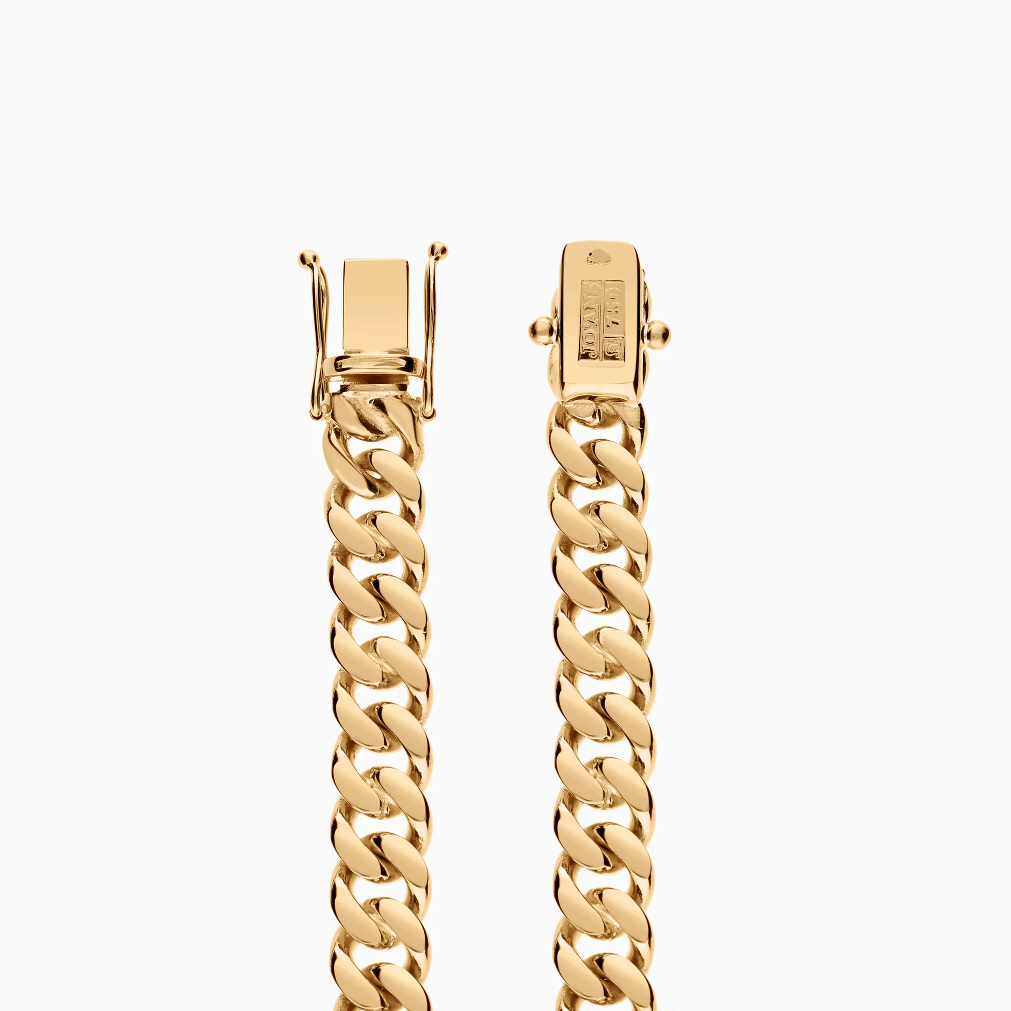 Curb bracelet 29.15g 18K gold - Image 3