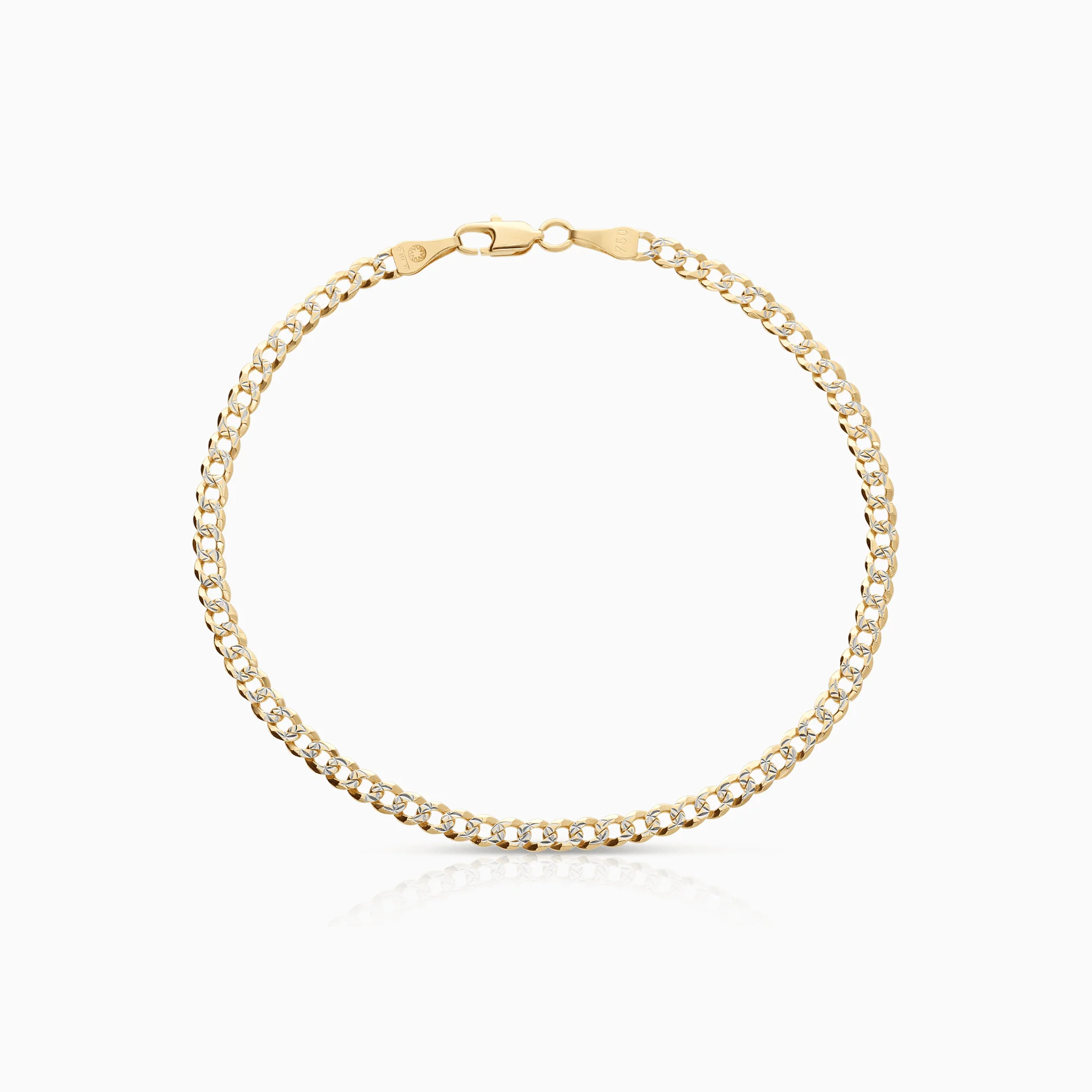Curb Bracelet 3.76g 18K Gold