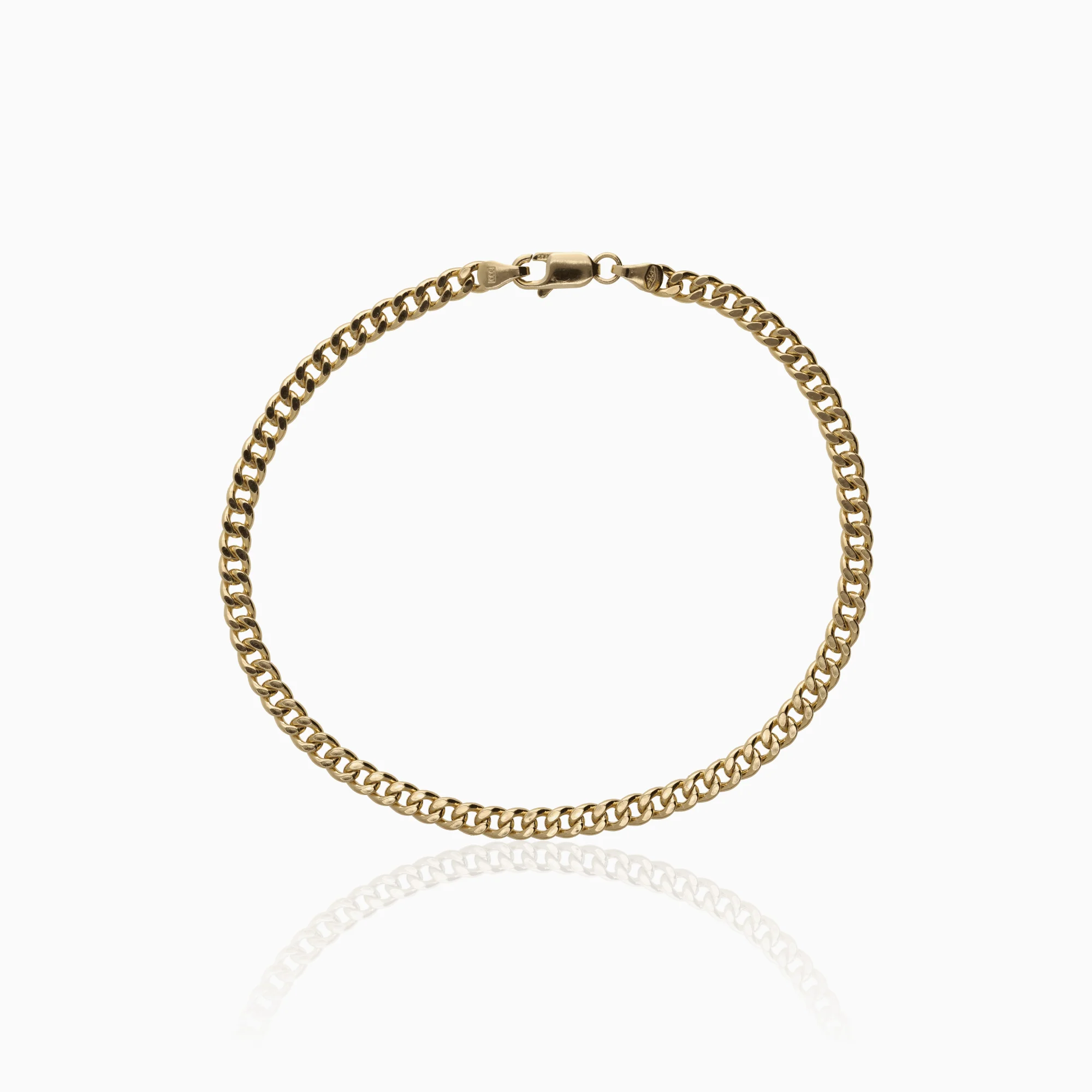 Curb bracelet 3.85g 18K gold