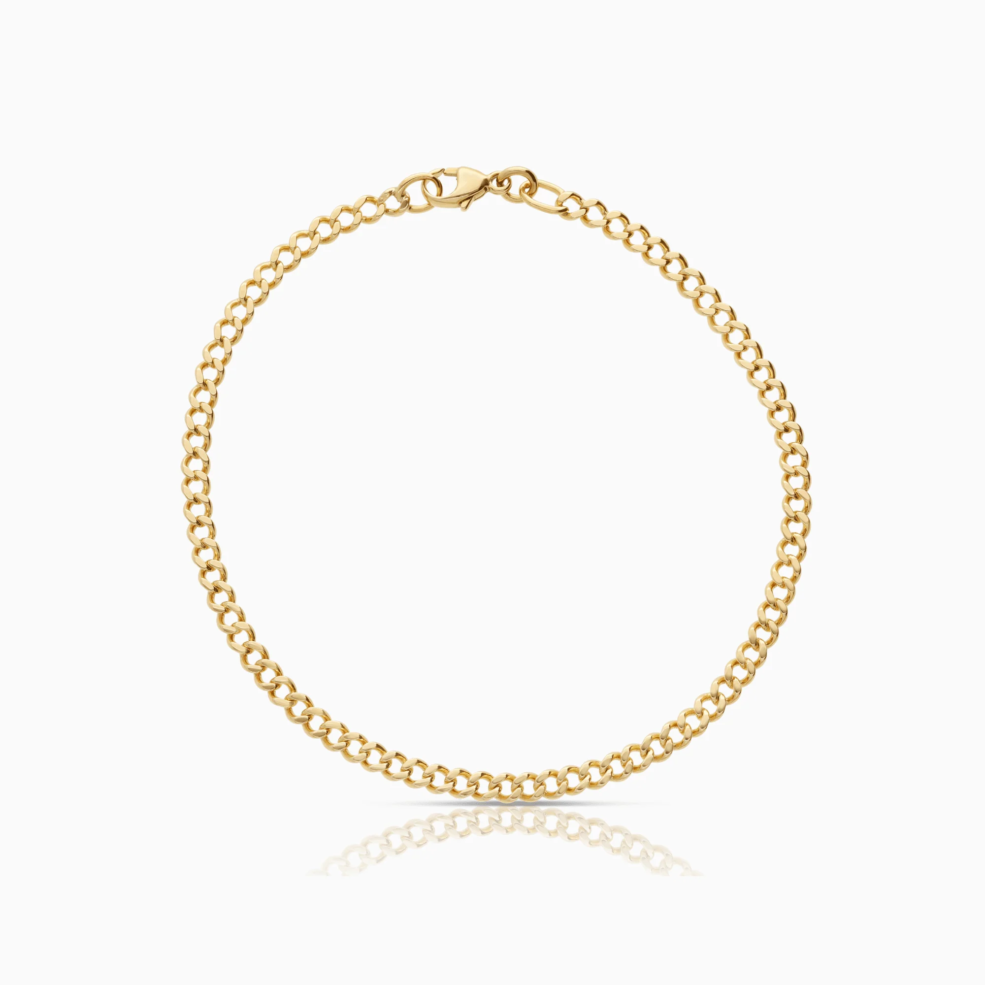 Curb bracelet 5.40g 18K gold