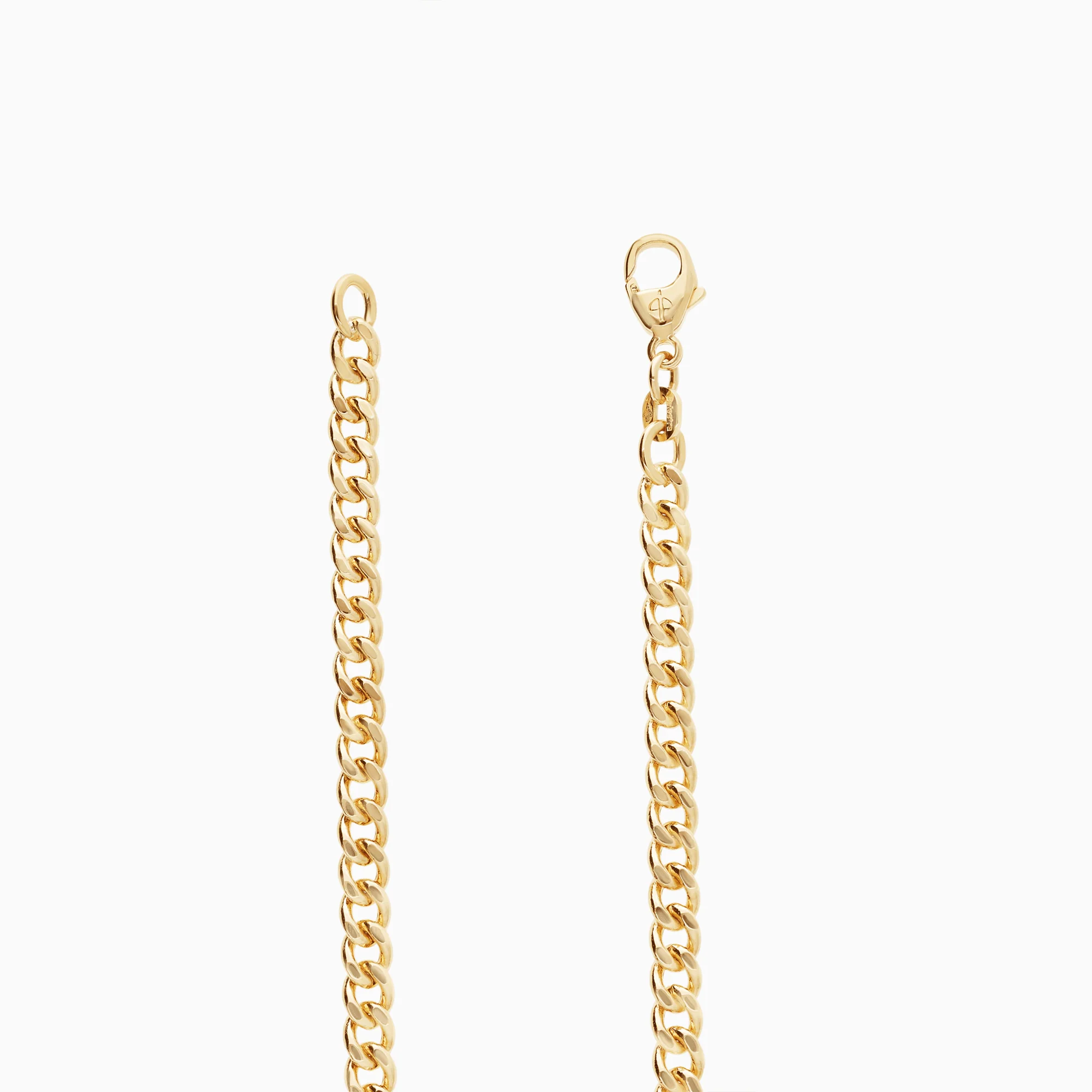 Curb bracelet 5.62g 18K gold - Image 2