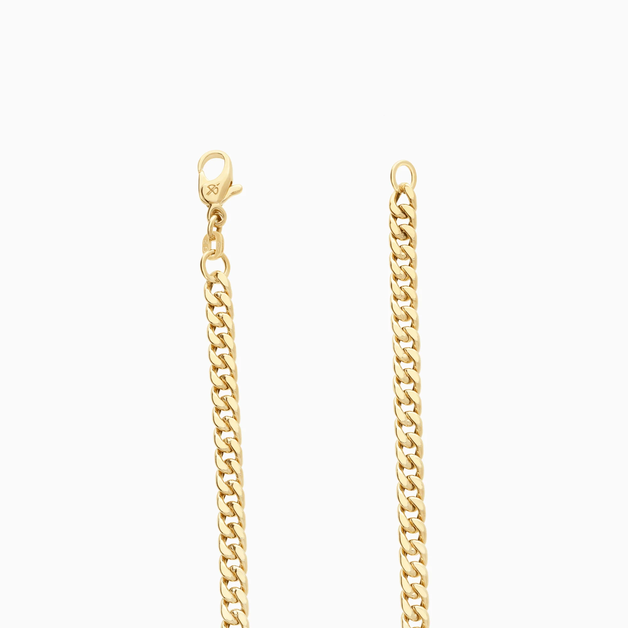 Curb bracelet 6.45g 18K gold - Image 2
