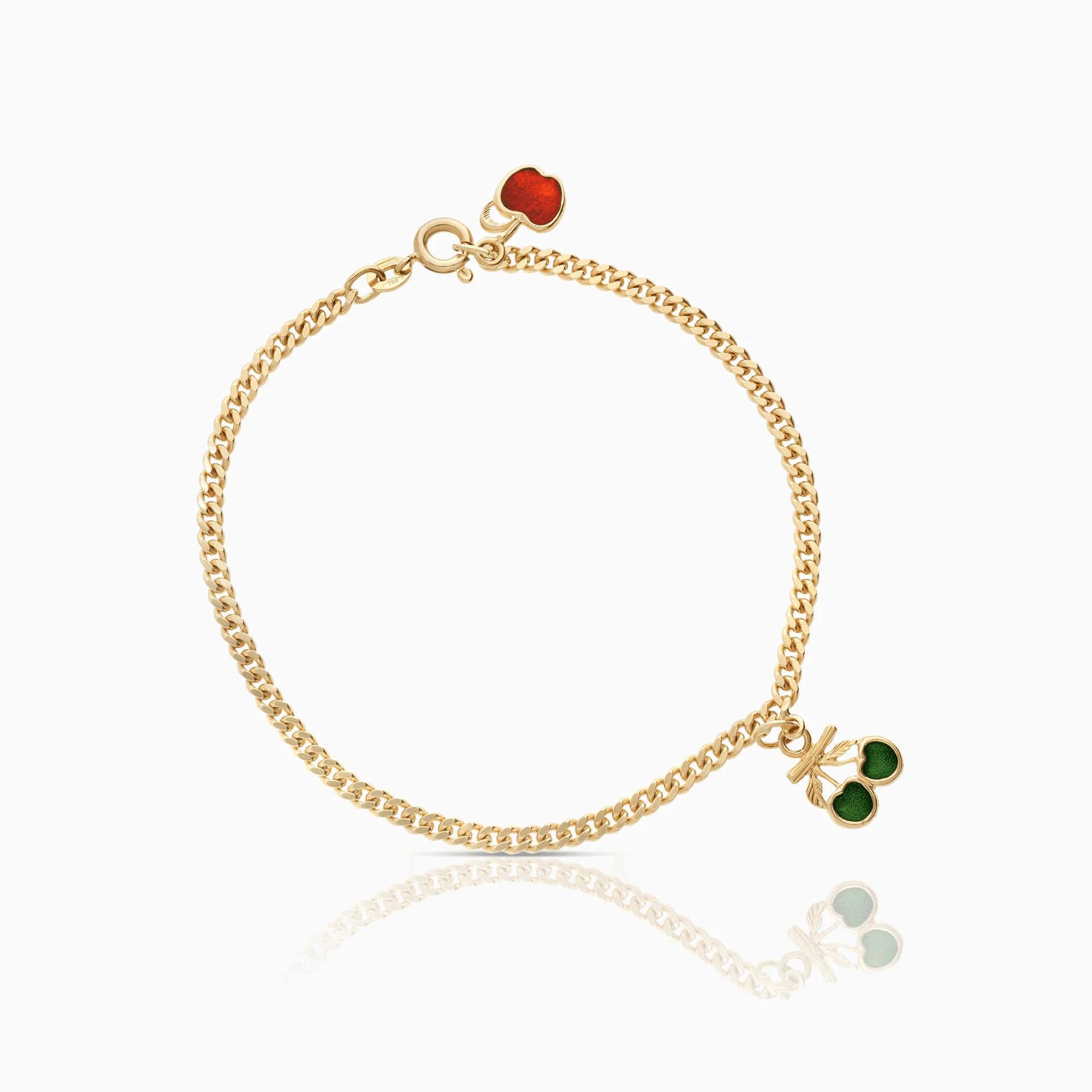 Curb bracelet 7.12g 18K gold