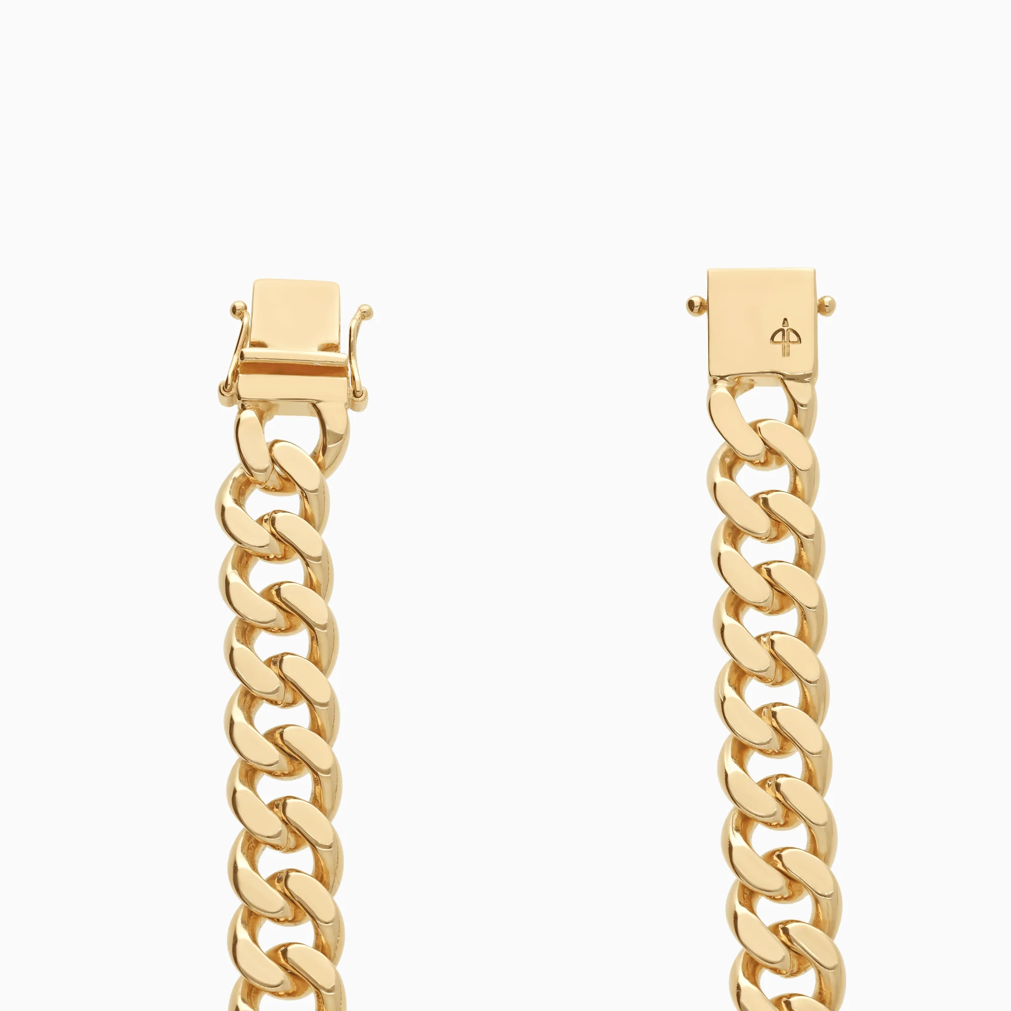 Curb bracelet 75.24g 18K gold - Image 2