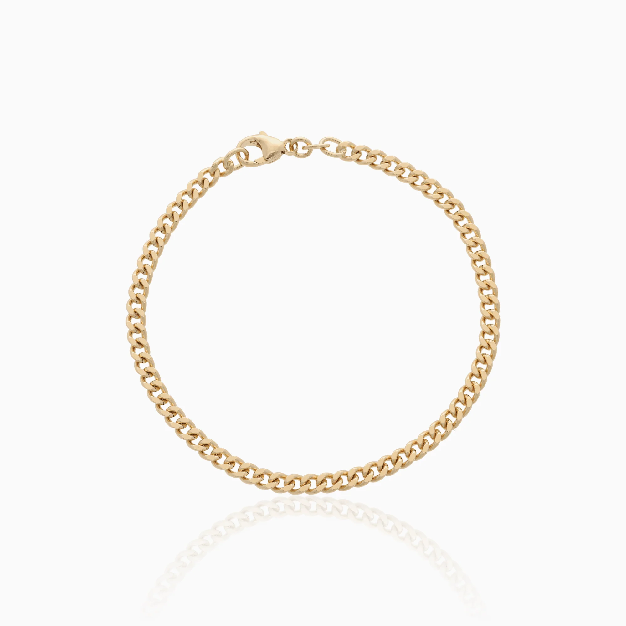 Curb bracelet 9.2g 18K gold