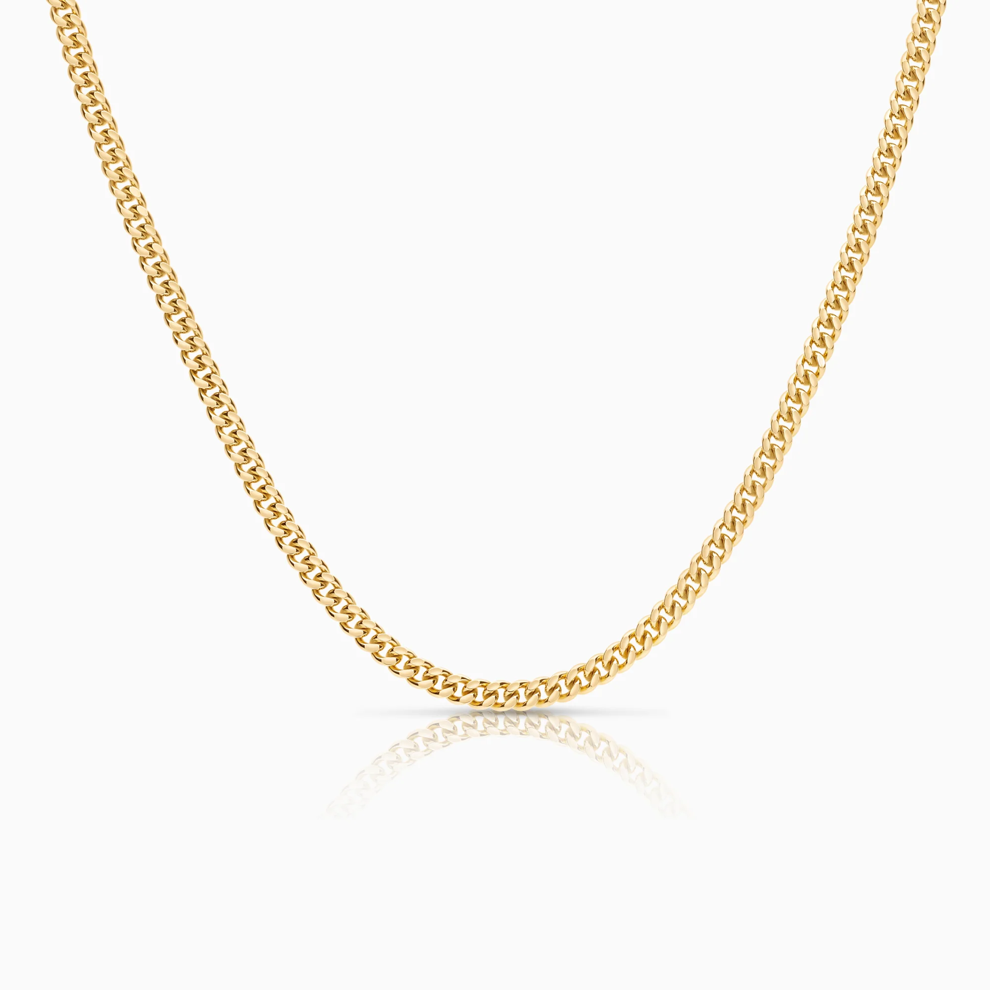 Curb necklace 18.07g 18K gold
