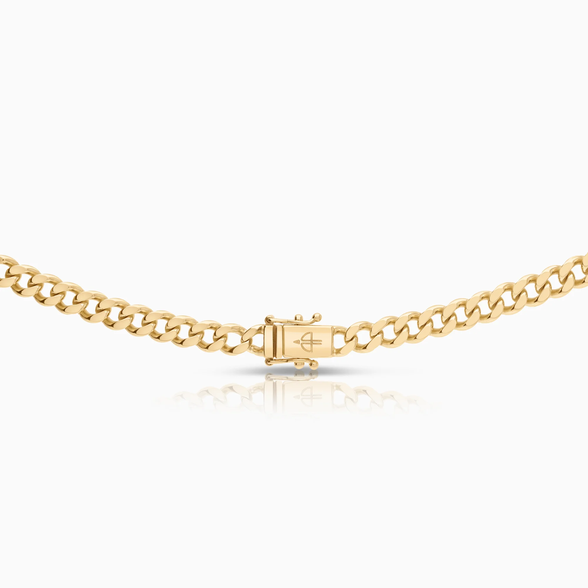 Curb necklace 57.33g 18K gold - Image 3