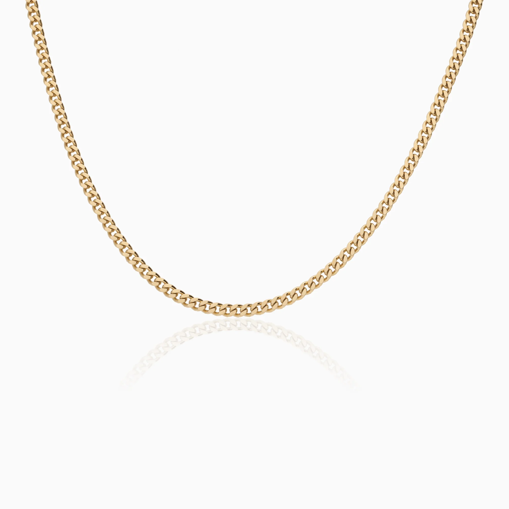 Curb chain 21.05g 18K gold