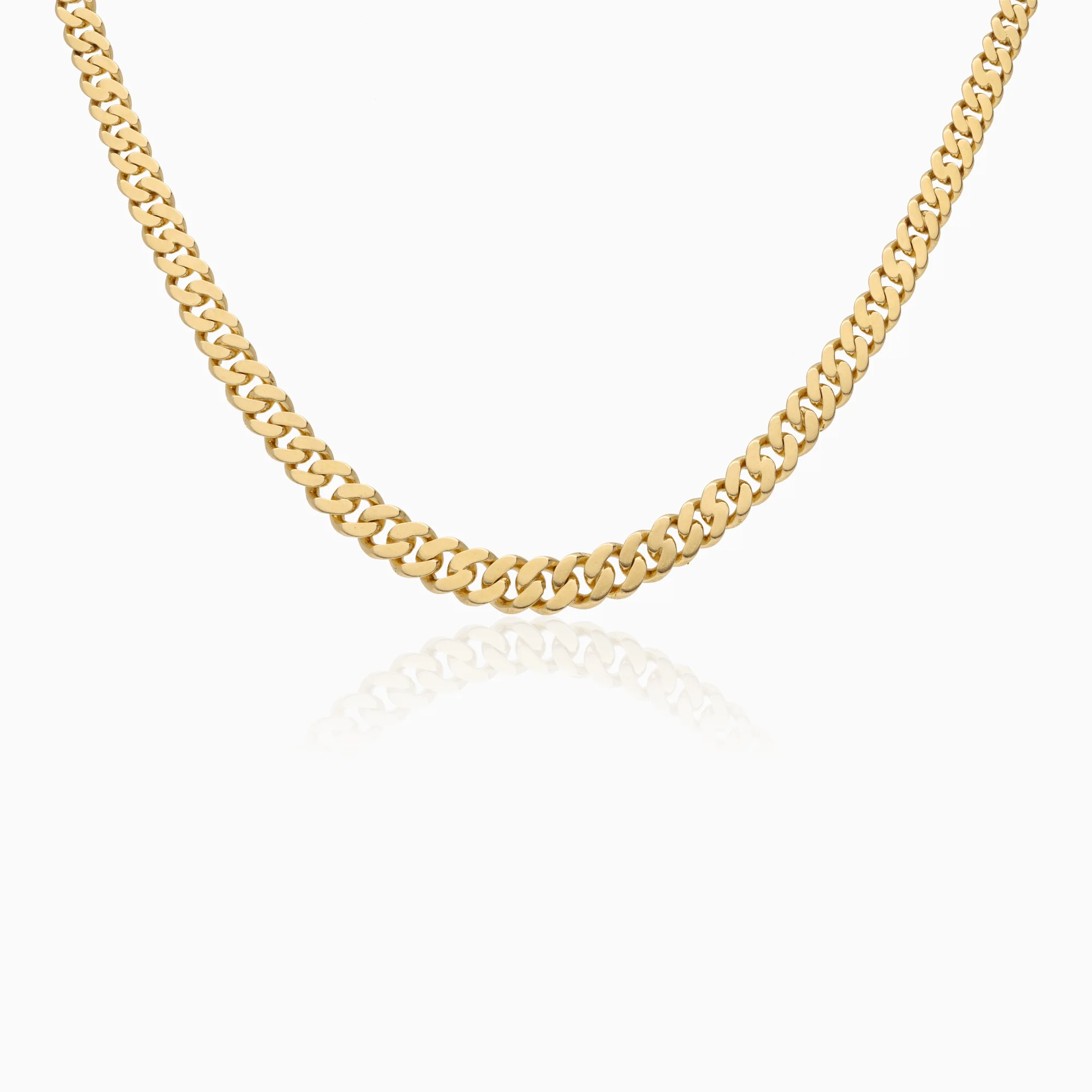 Curb chain 25.3g 18K gold