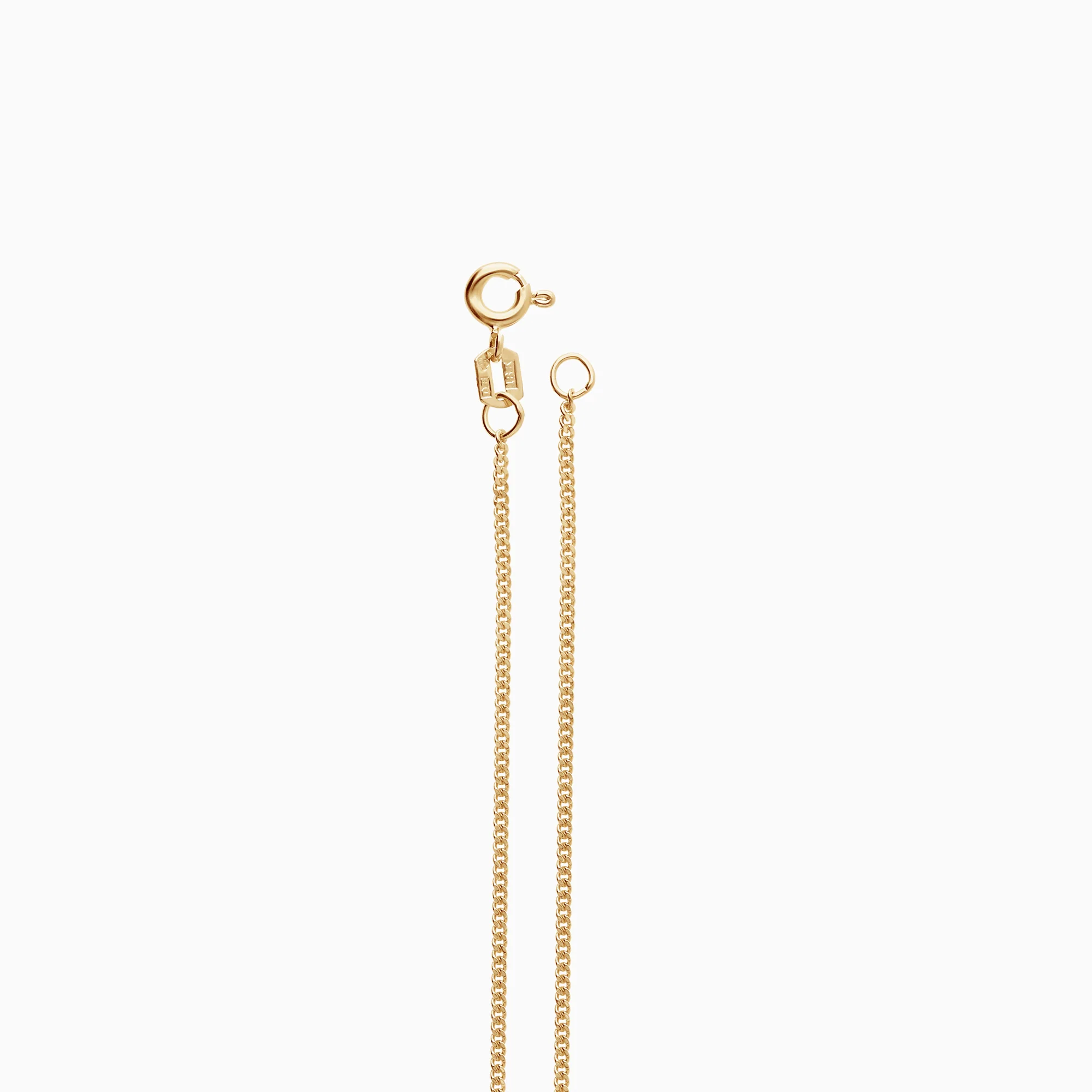 Curb bracelet 1.28g 18K gold - Image 2