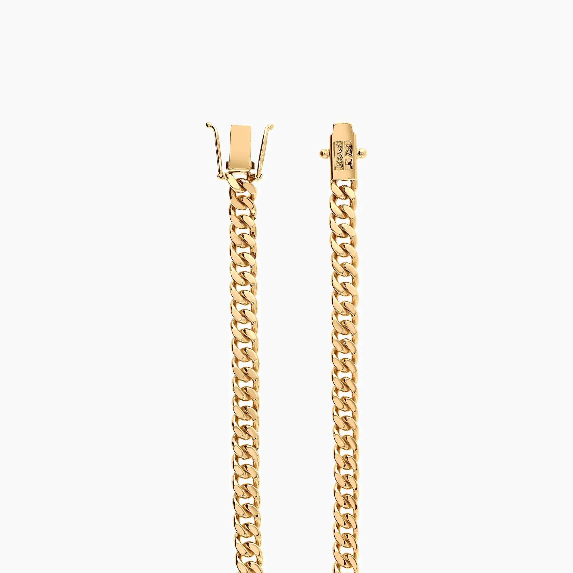 Curb bracelet 17.44g 18K gold - Image 2
