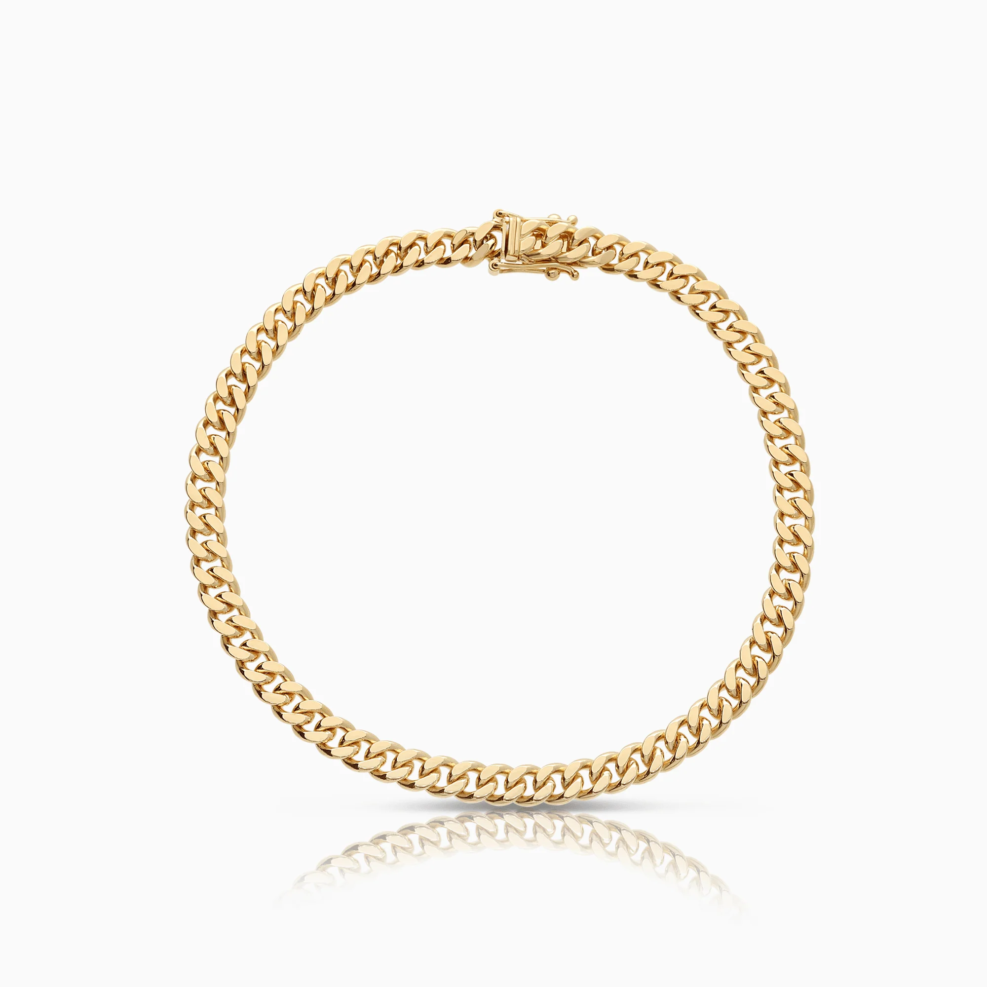 Curb bracelet 17.52g 18K gold