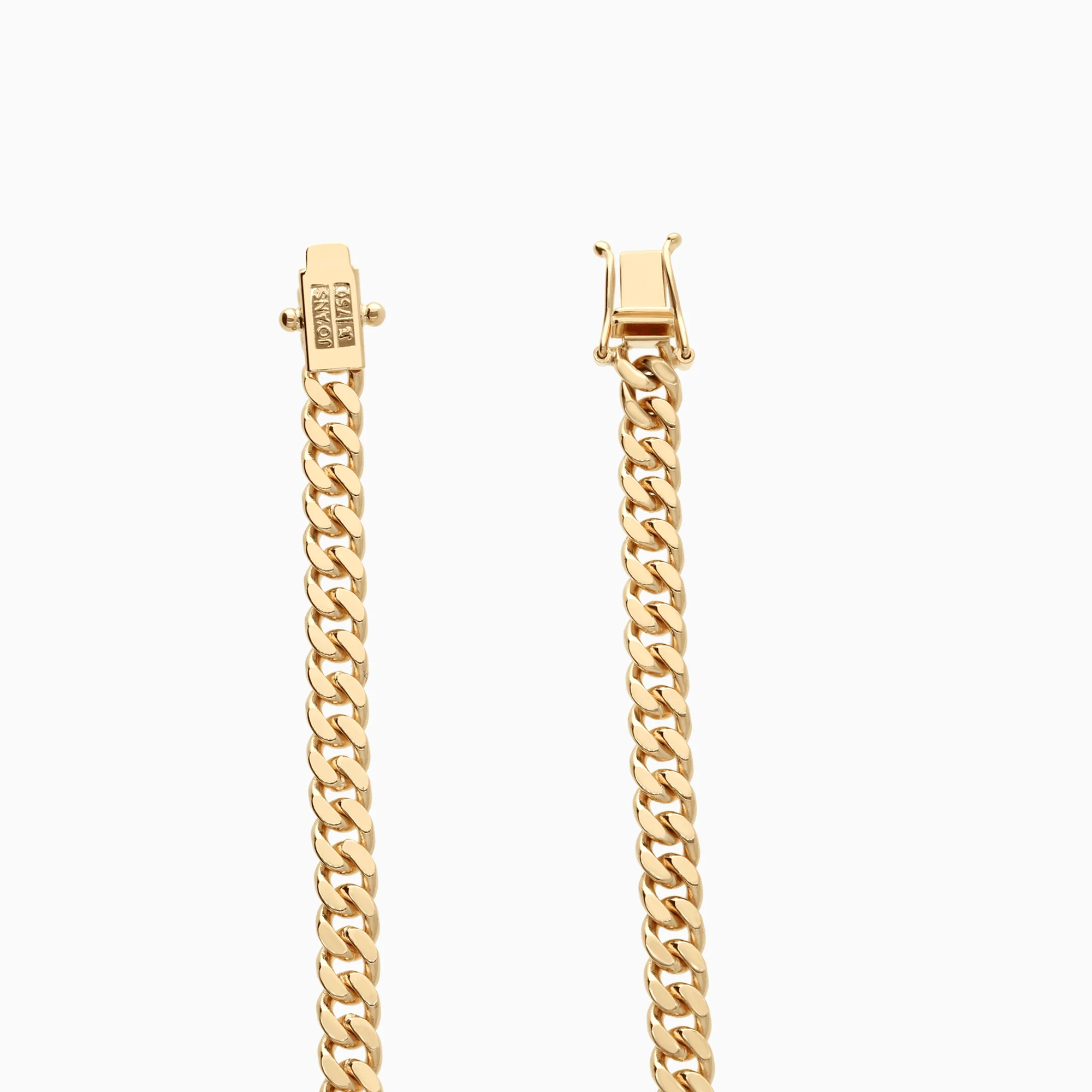 Curb bracelet 17.52g 18K gold - Image 2