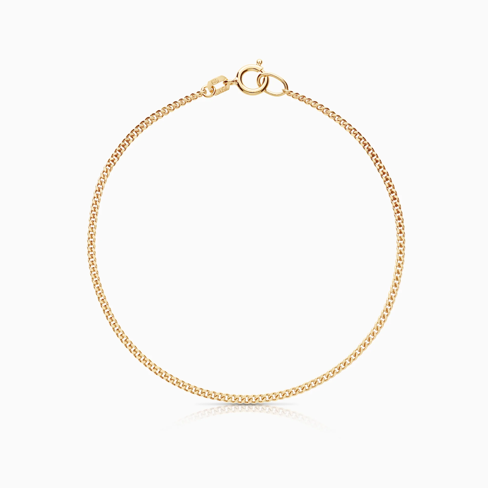 Curb bracelet 2.07g 18K gold