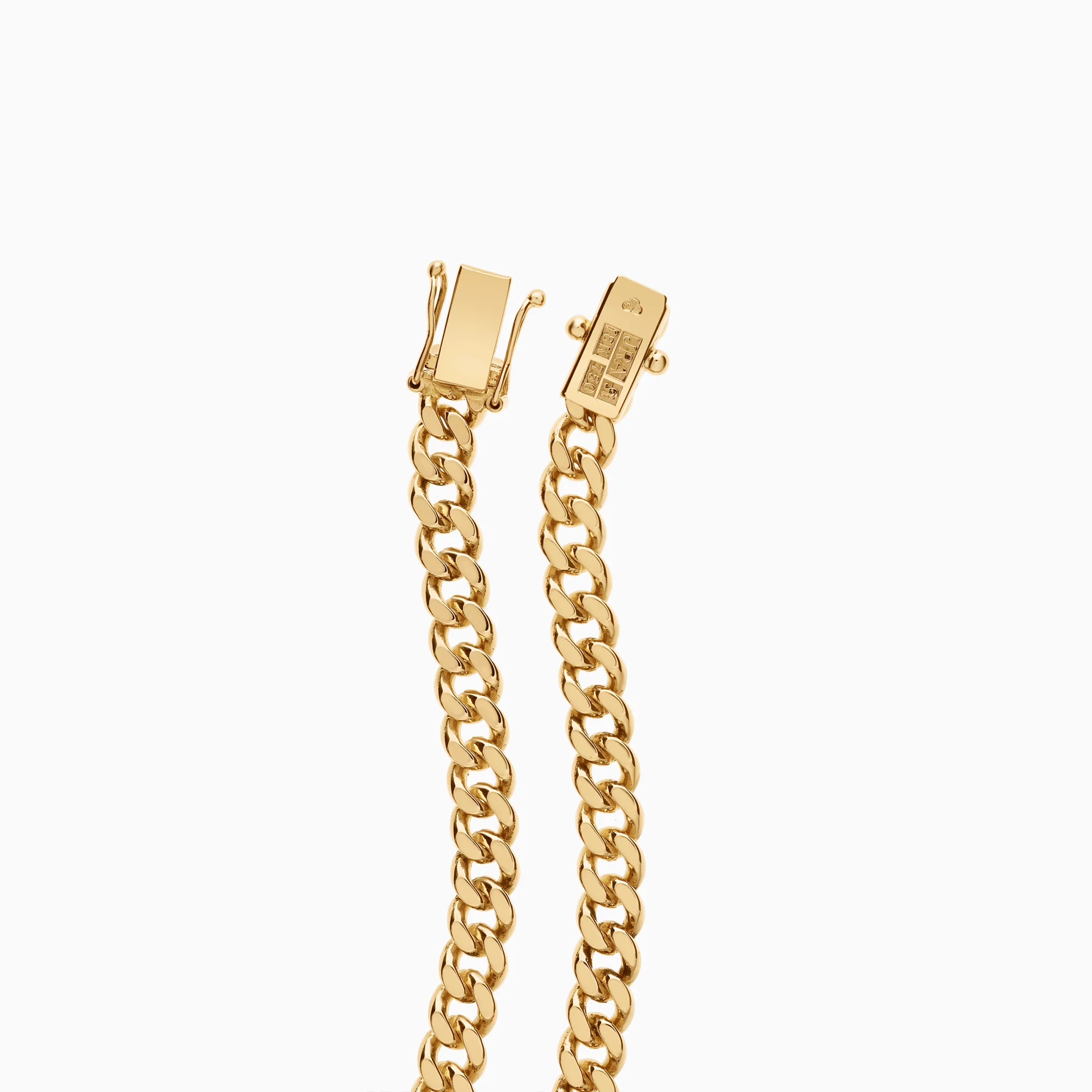Curb bracelet 21.03g 18K gold - Image 2
