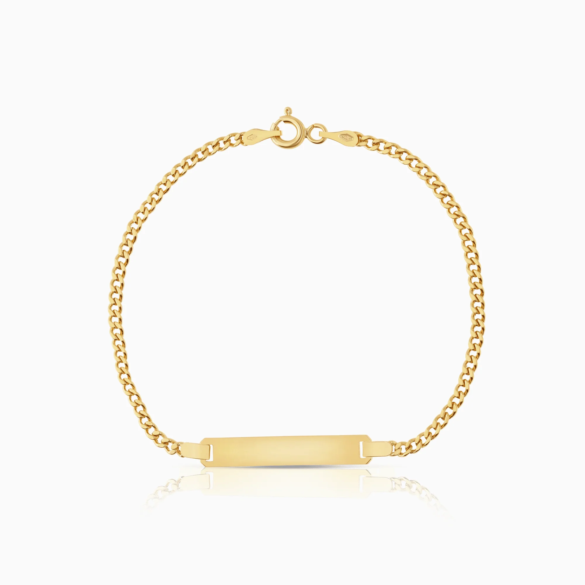 Curb bracelet 2.17g 18K gold