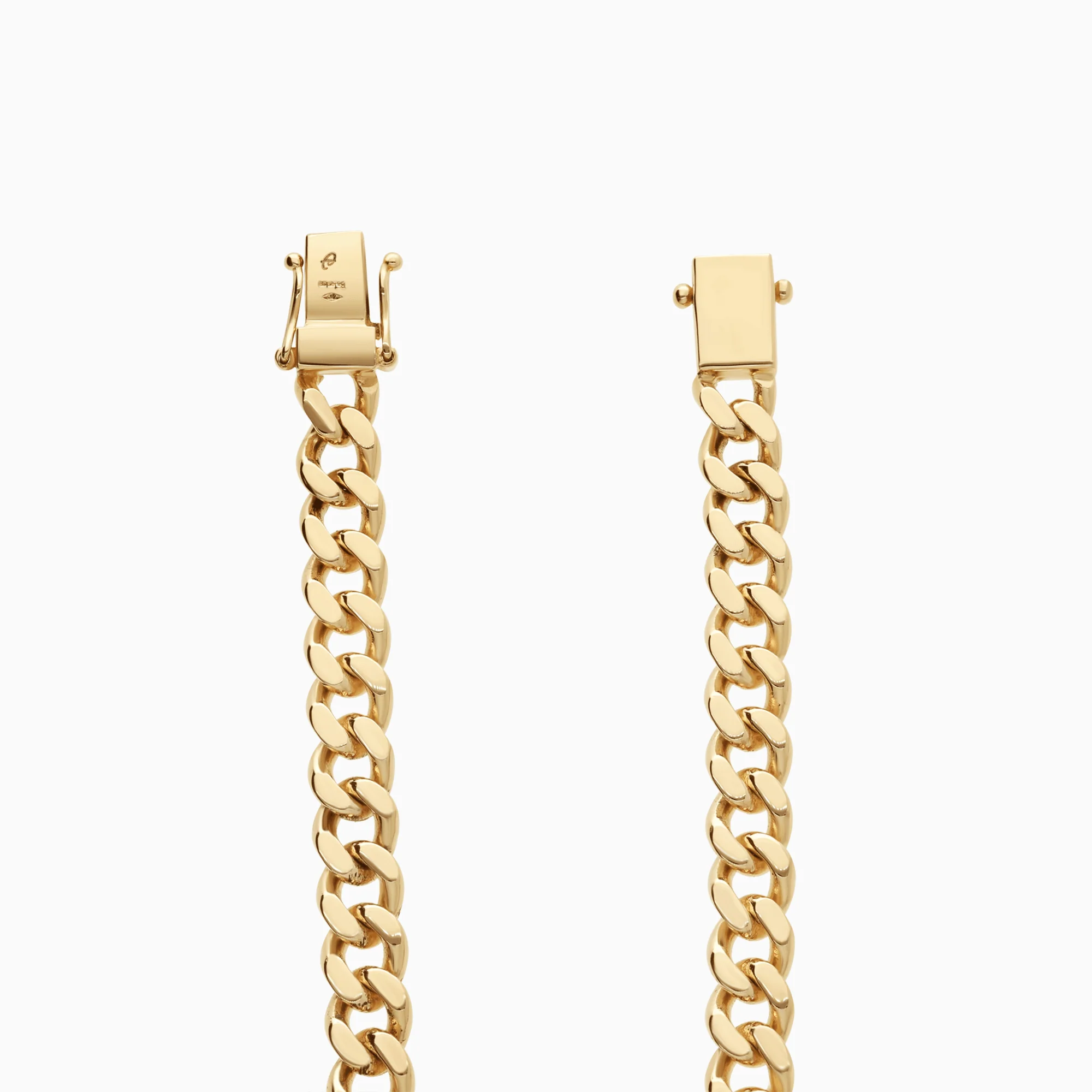 Curb bracelet 27.32g 18K gold - Image 2