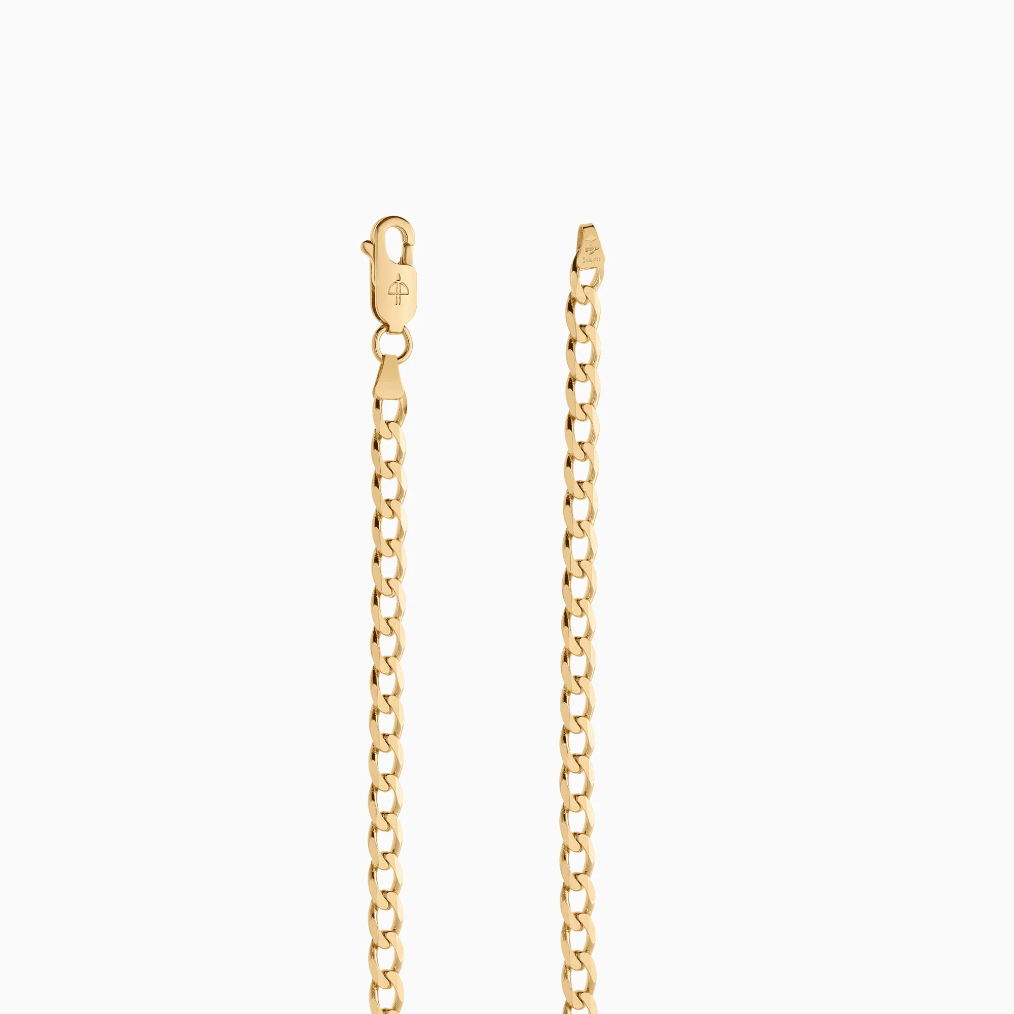 Curb bracelet 5.20g 18K gold - Image 2