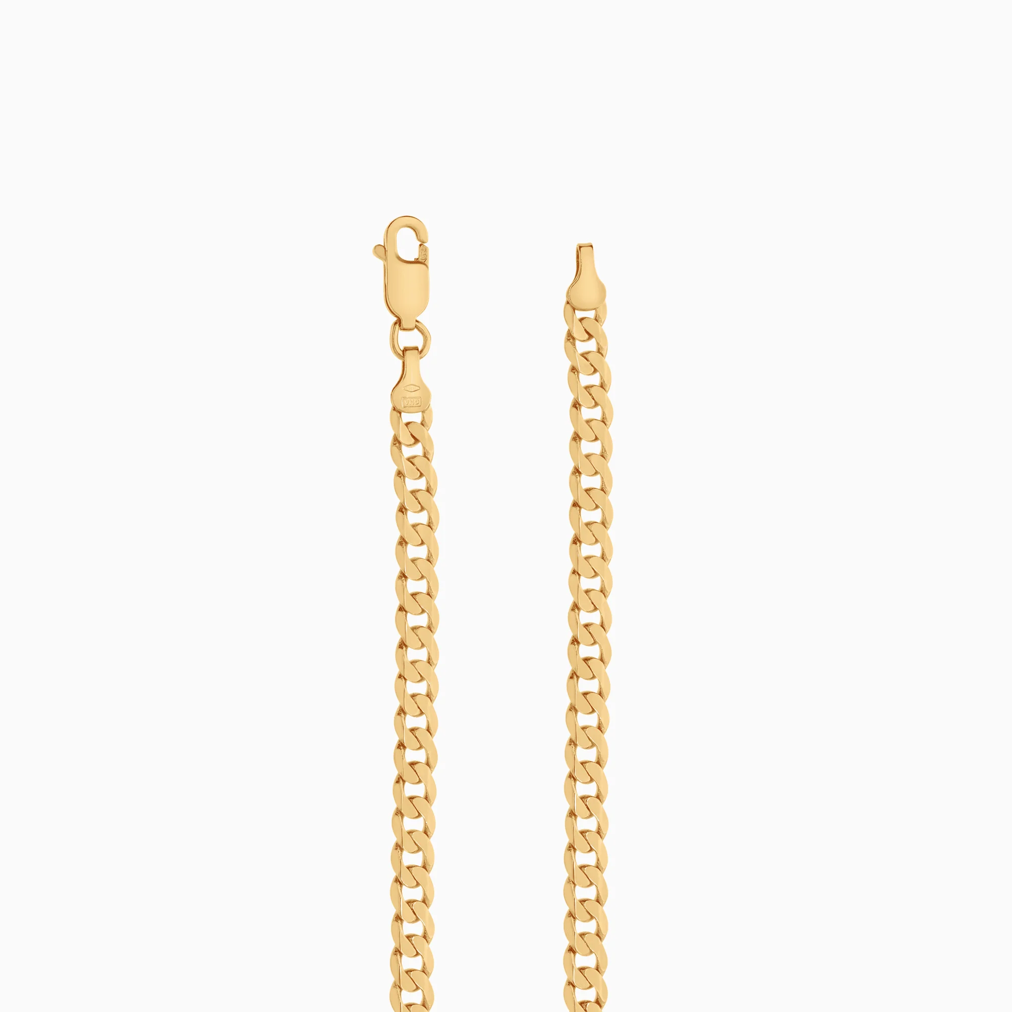 Curb bracelet 5.82g 18K gold - Image 2