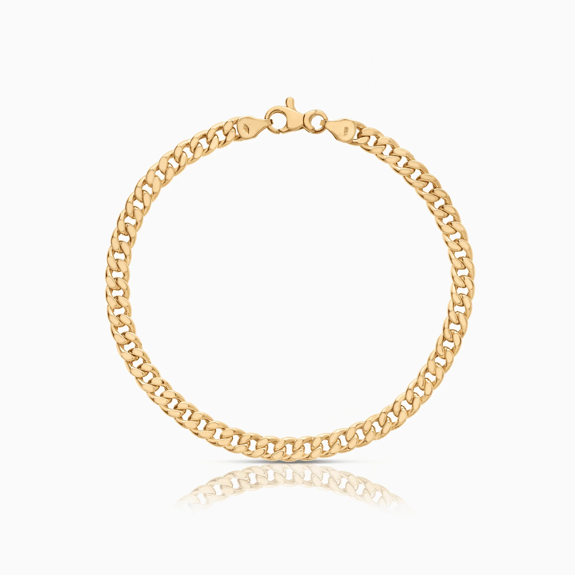 Curb bracelet 8.15g 18K gold