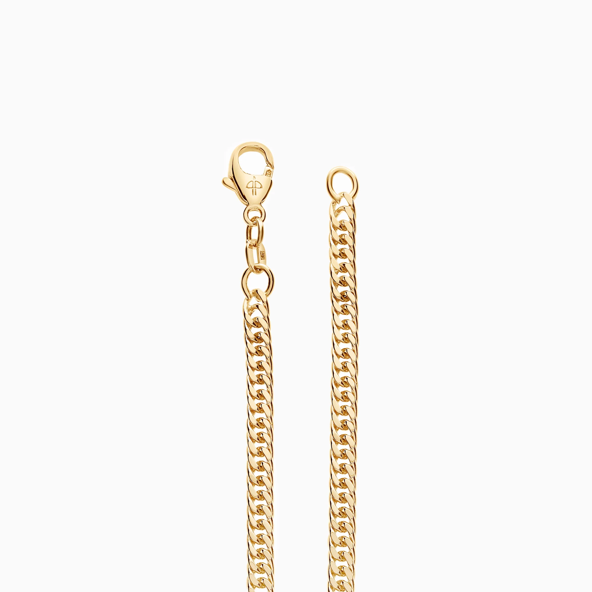 Curb bracelet 8.51g 18K gold - Image 2