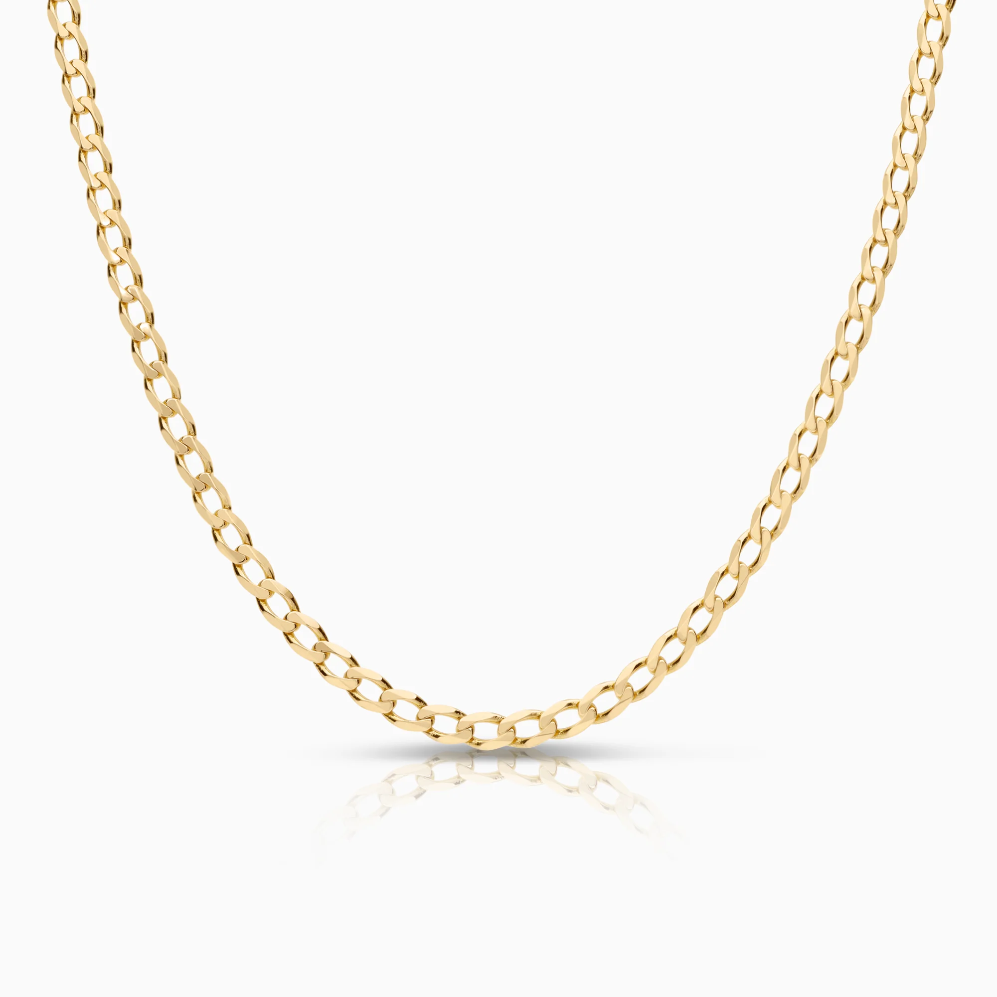 Curb necklace 13.80g 18K gold