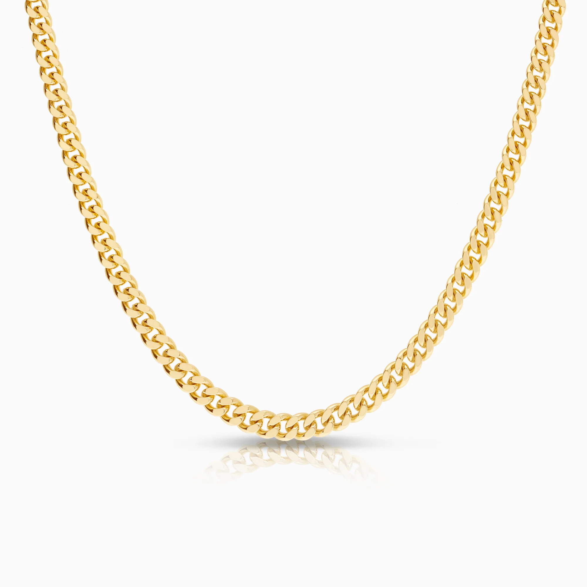 Curb necklace 31.25g 18K gold