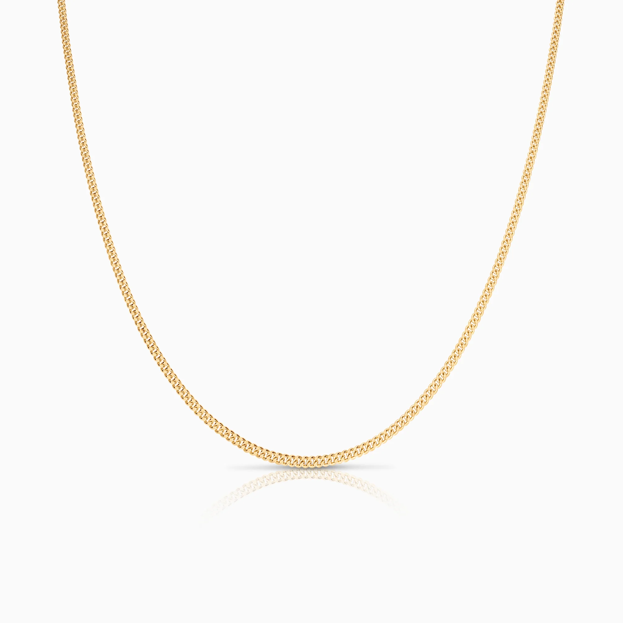 Curb chain 10.21g 18K gold