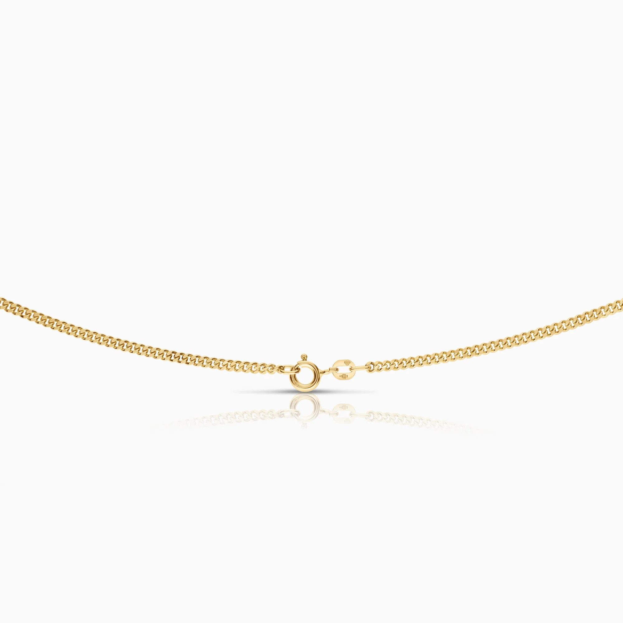 Curb chain 10.21g 18K gold - Image 2