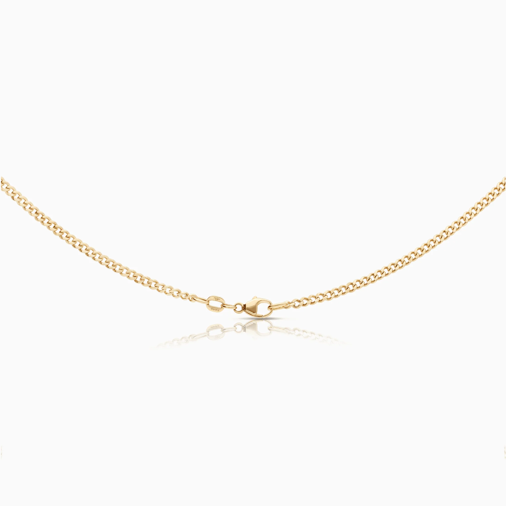 Curb chain 10.26g 18K gold - Image 2