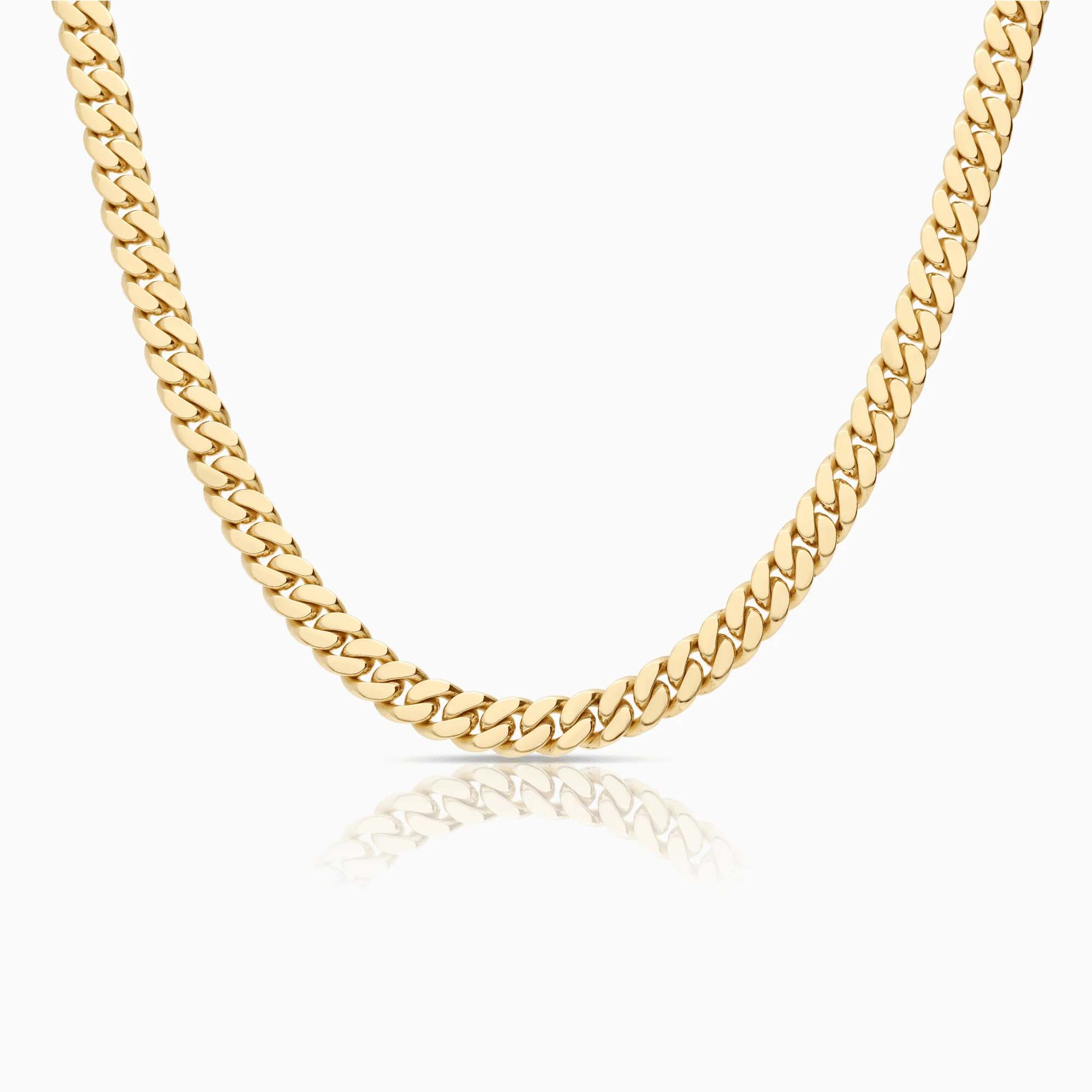 Curb chain 106.80g 14K gold