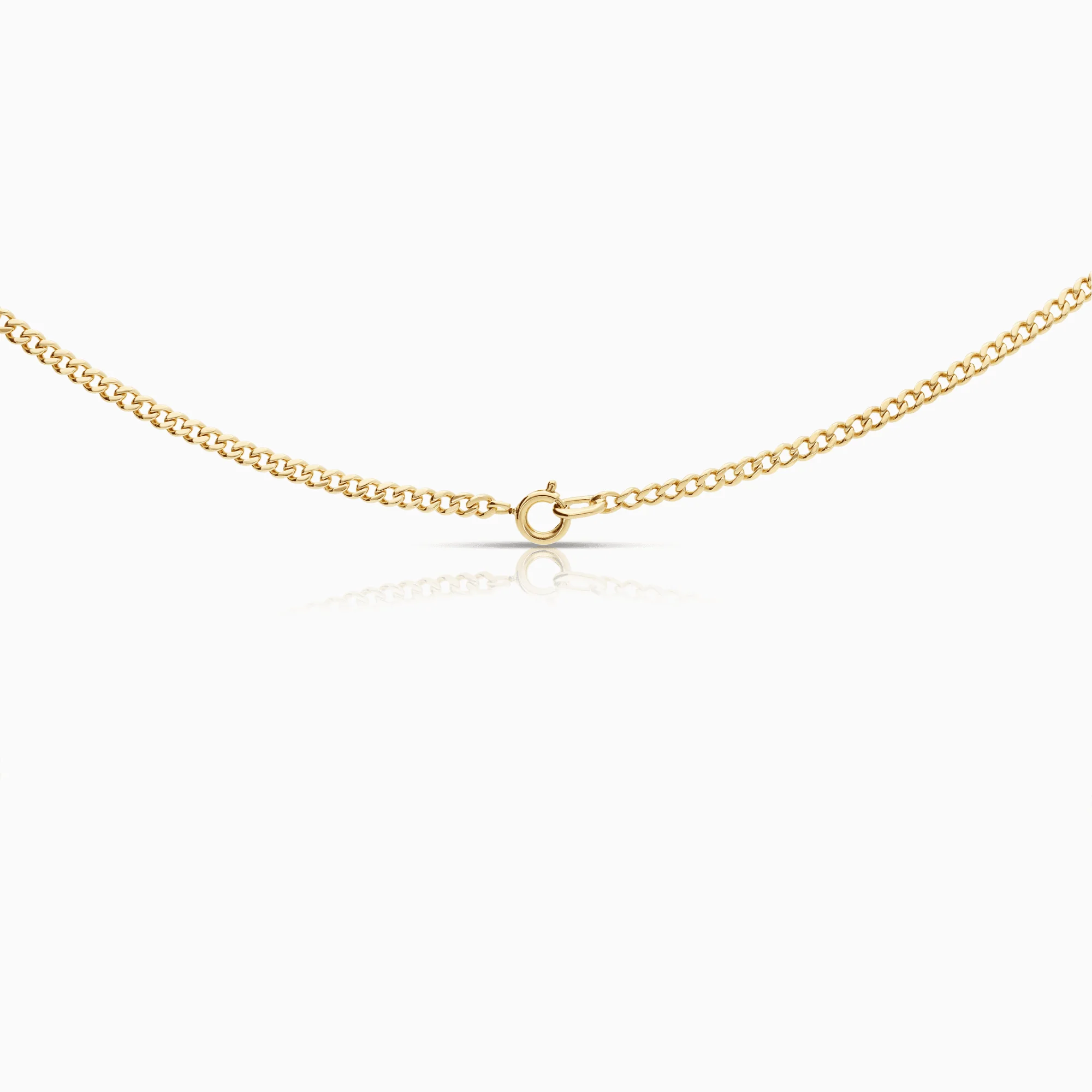 Curb chain 10.70g 18K gold - Image 2