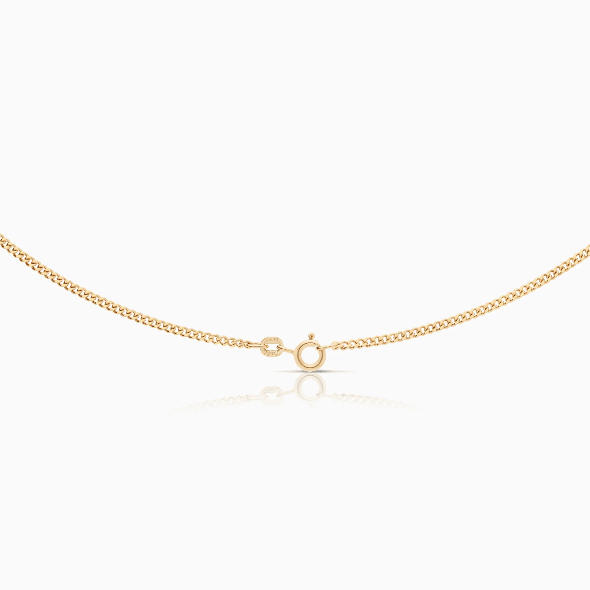 Curb chain 11.32g 18K gold - Image 2
