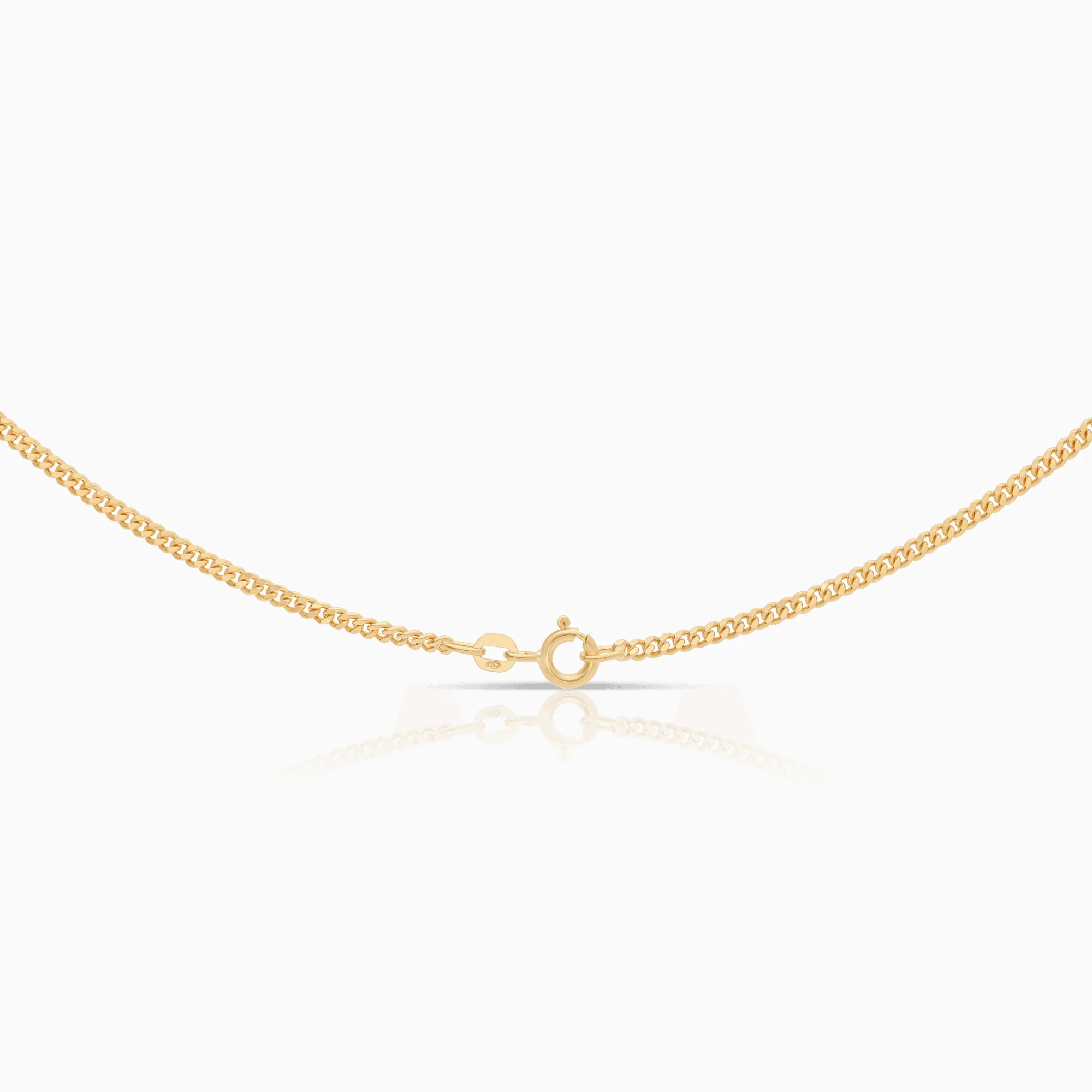 Curb chain 11.45g 18K gold - Image 2