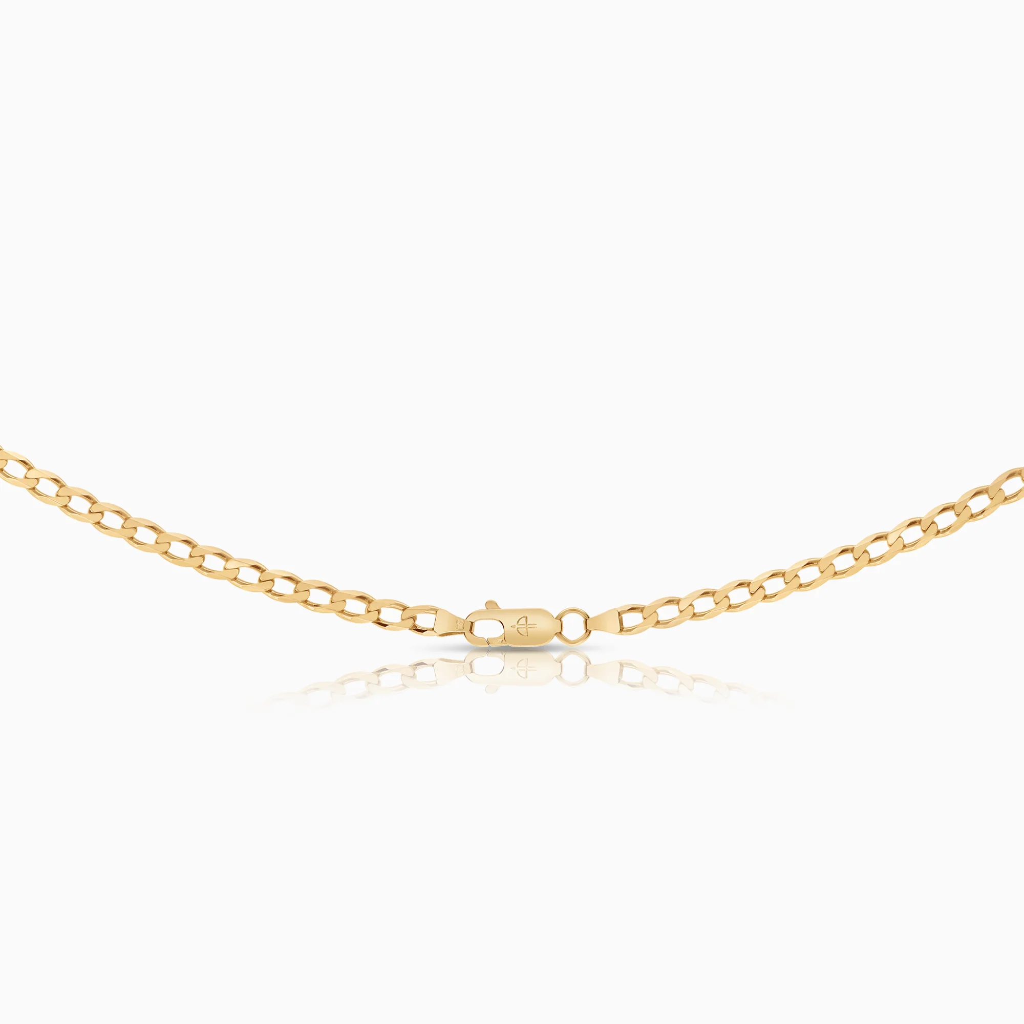 Curb chain 11.73g 18K gold - Image 2
