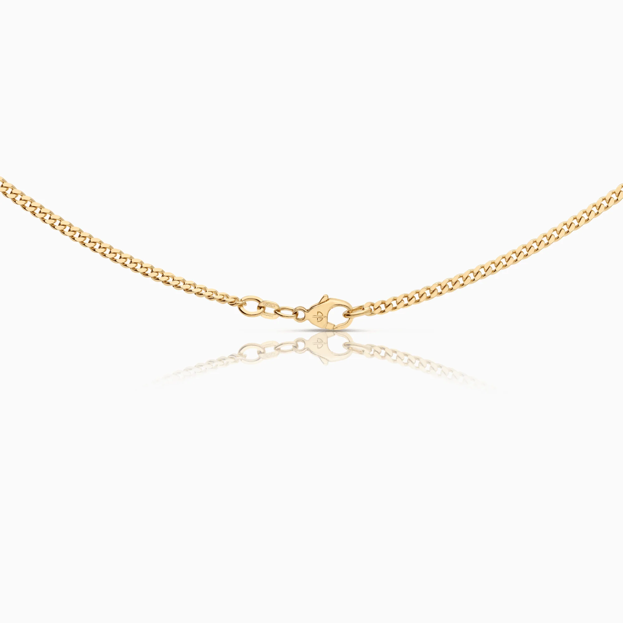 Curb chain 11.92g 18K gold - Image 2