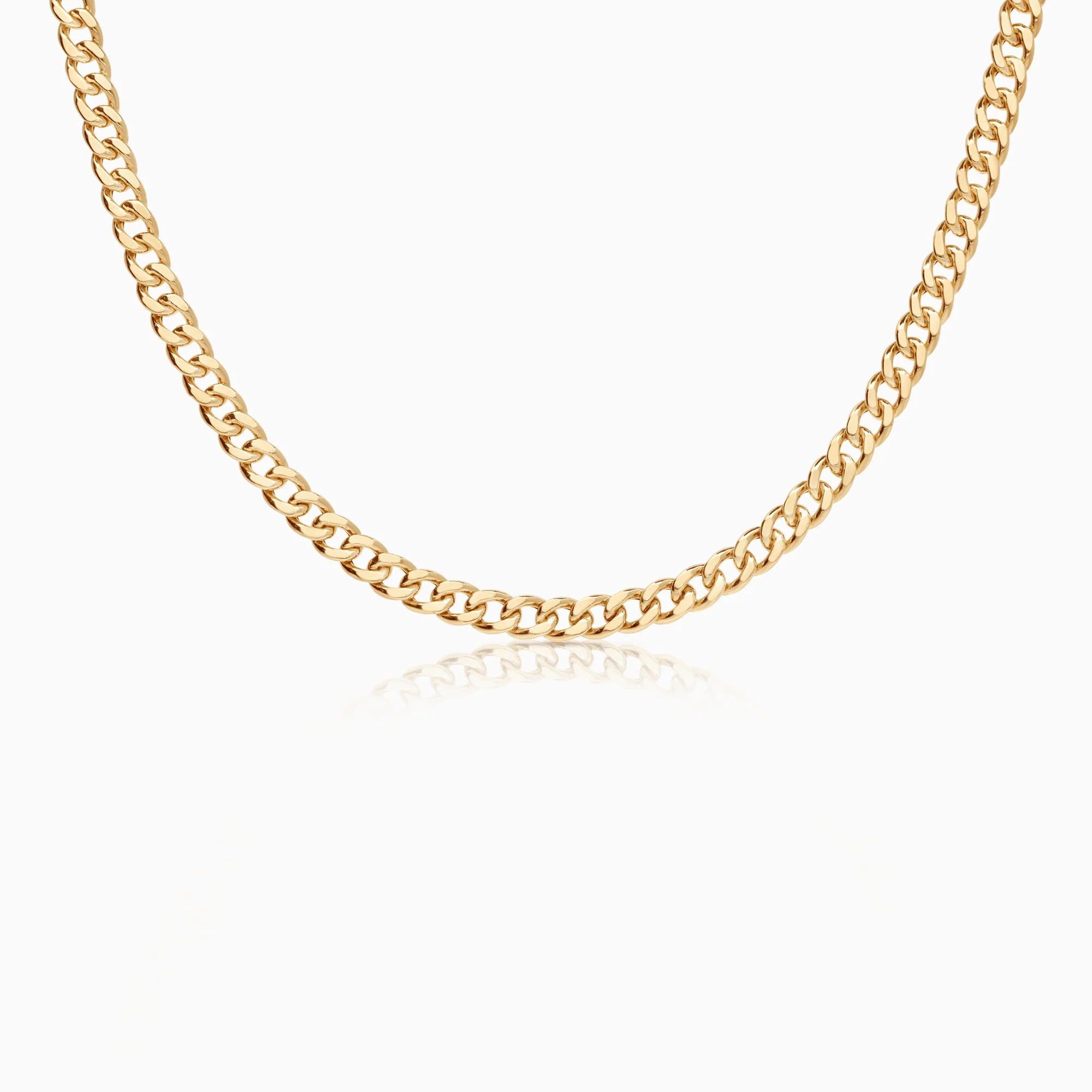 Curb chain 12.96g 18K gold