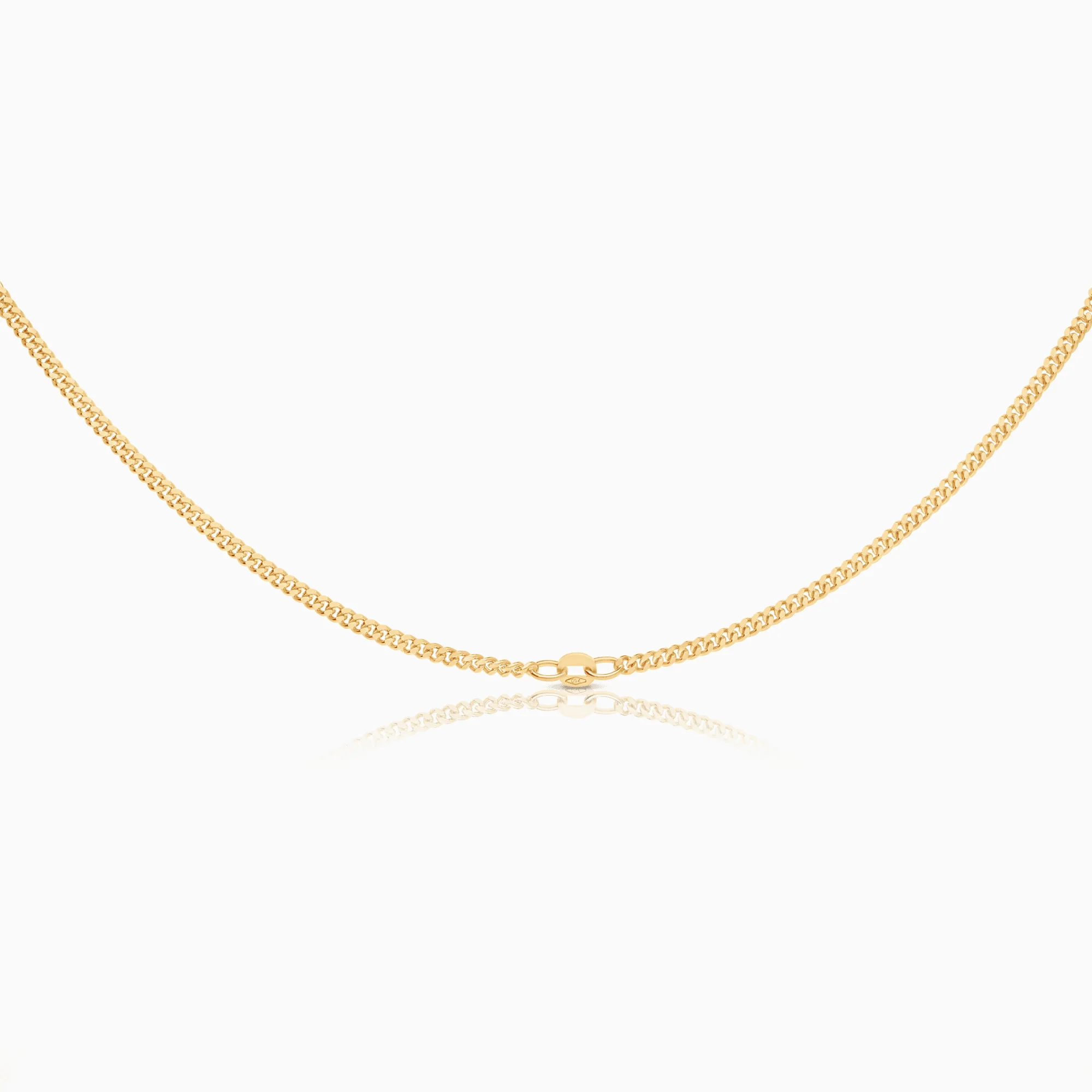 Curb chain 13.48g 18K gold - Image 2